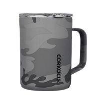 Corkcicle Insulated Travel Coffee Mug - 16oz Stainless Steel Vacuum Tumbler with Leak-Proof Lid for Hot & Cold Drinks - Perfect for Commuting, Camping, and Office Use