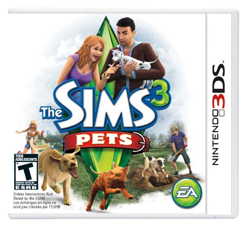 The Sims 3: Pets for Nintendo 3DS - Virtual Pet Simulation Game for Kids & Adults - Perfect for Travel & Home Entertainment