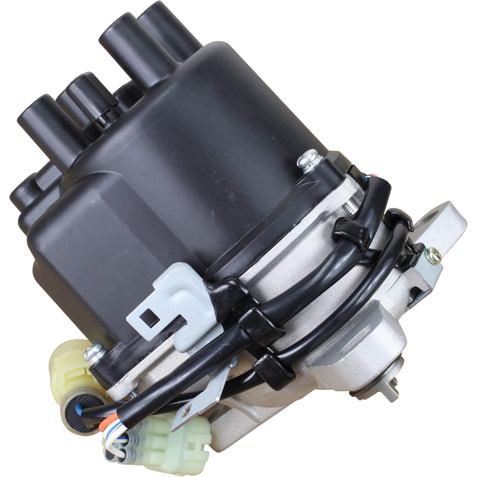AIP Electronics Heavy Duty Stock Series Complete Electronic Ignition Distributor for 1988-1991 Honda Civic CRX 1.5L - TEC Distributor OBDO OEM Fit DTD01-SS - Perfect for Engine Performance & Restoration Projects