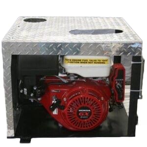 Mobile Hydraulic Trailer Power Unit - Gas Powered for Heavy Duty Towing