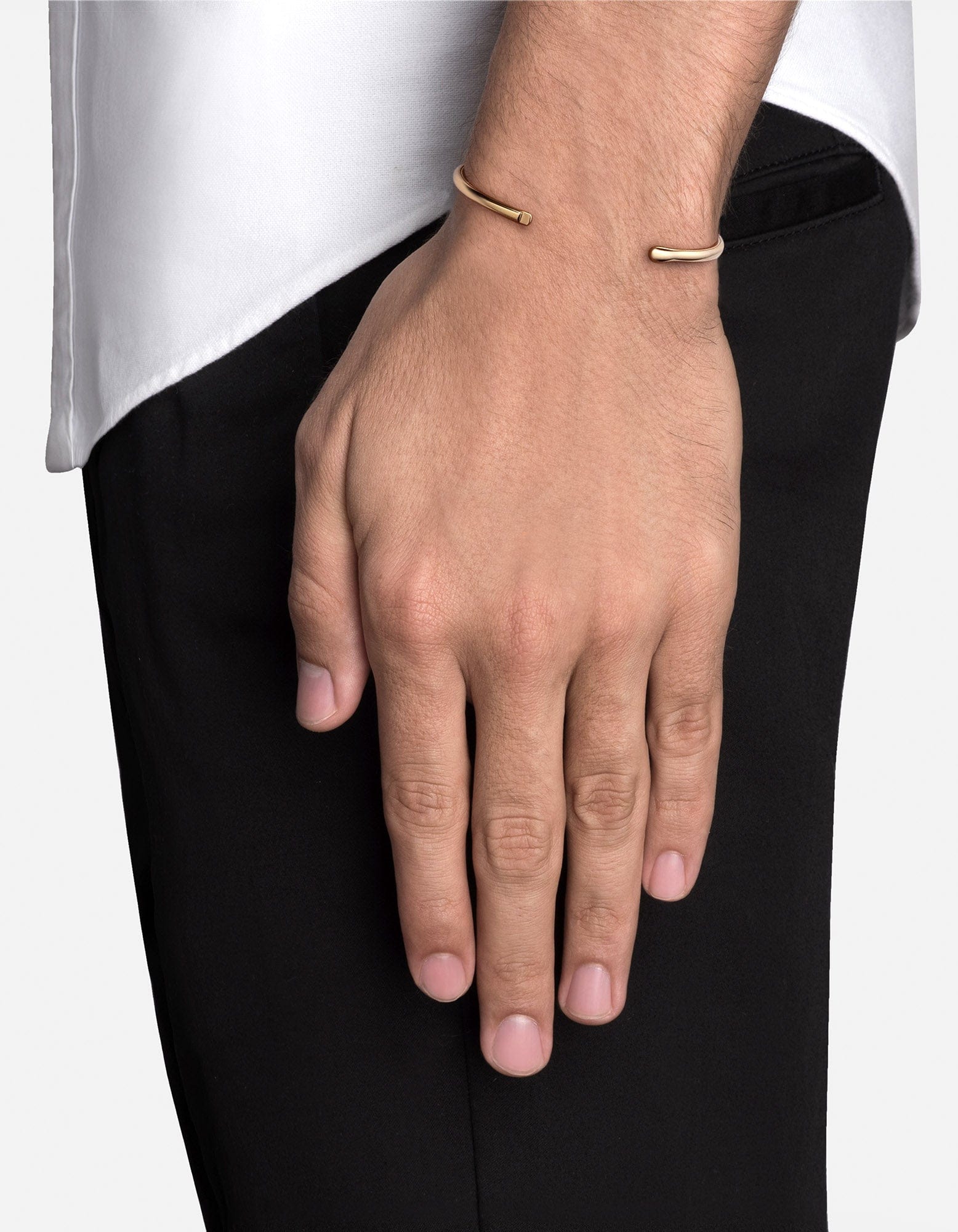Niam Gold Vermeil Cuff Bracelet - Elegant & Dainty Jewelry for Women - Perfect for Parties, Weddings & Everyday Wear