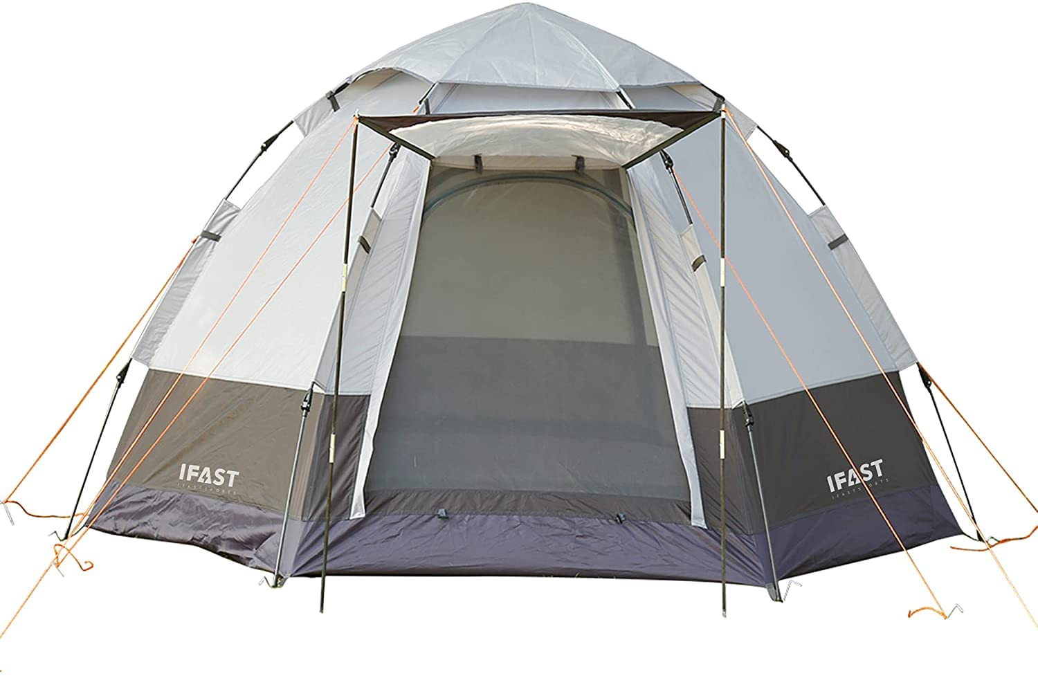 4 Person Pop Up Camping Tent - Waterproof & Windproof Instant Shelter for Family Outdoor Adventures - Easy Setup Automatic Tent for Camping, Hiking, Beach & Backyard Use