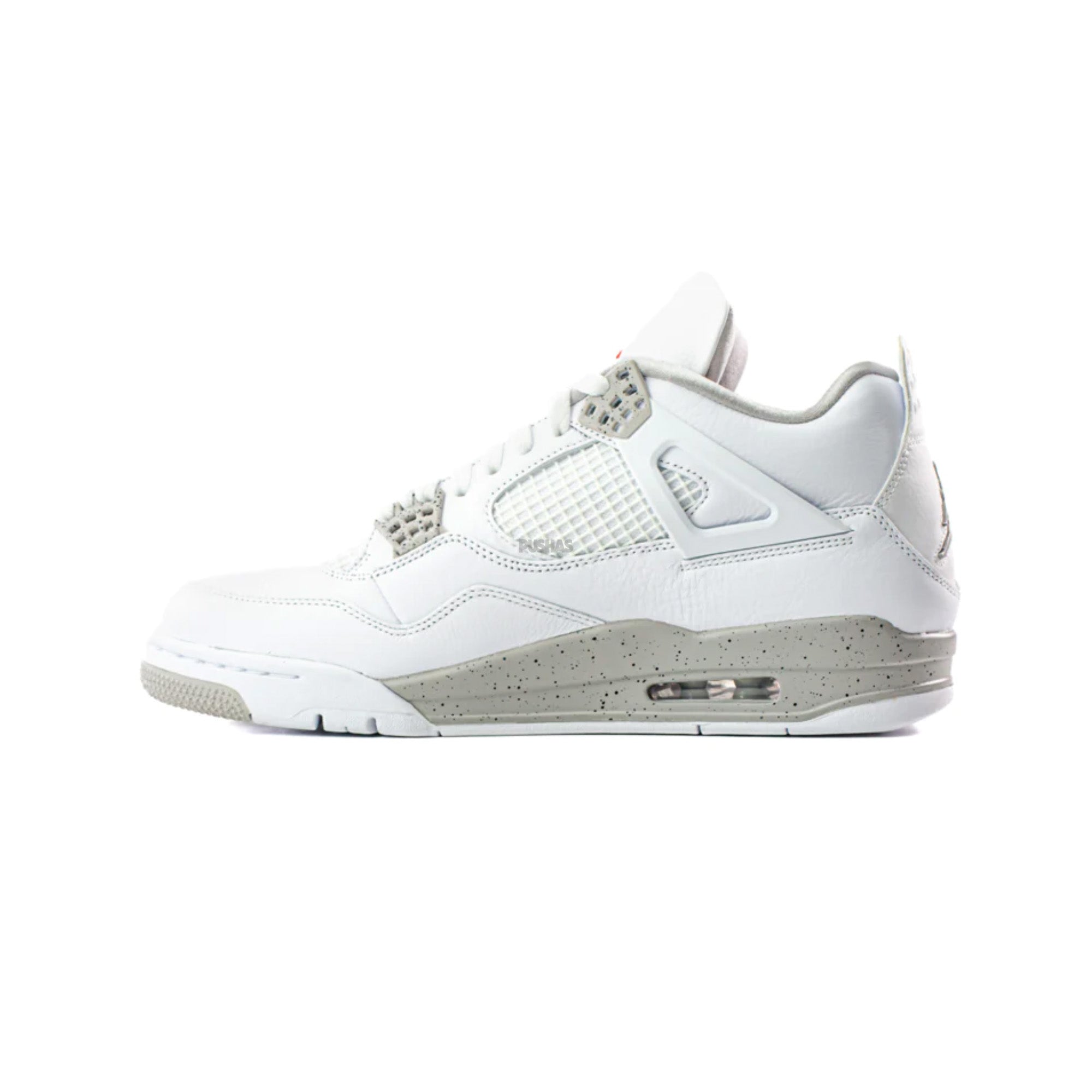 Air Jordan 4 Retro 'White Oreo' Men's Basketball Shoes 2021 Release - Comfortable Sneakers for Running, Gym & Streetwear Fashion