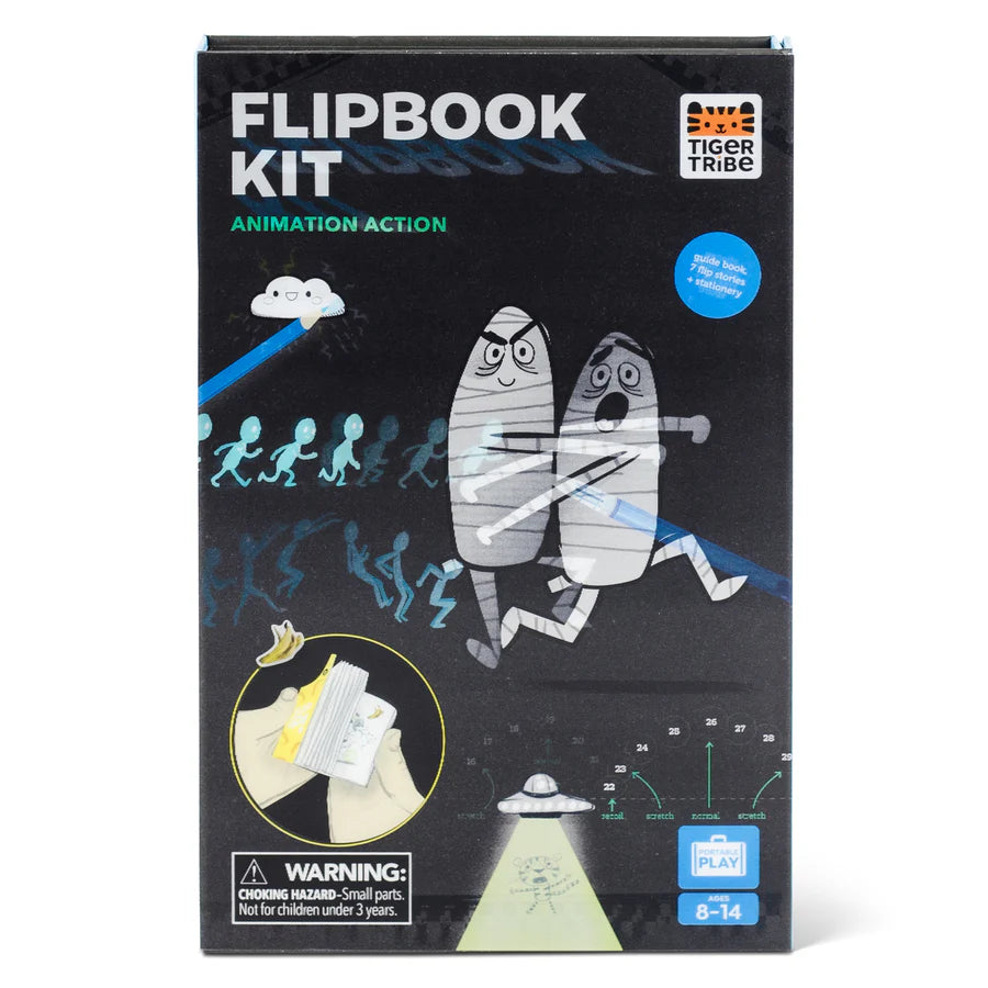 Flipbook Animation Kit - DIY Cartoon Drawing & Animation Set for Kids & Beginners | Perfect for Creative Projects, Art Classes & Fun Family Activities
