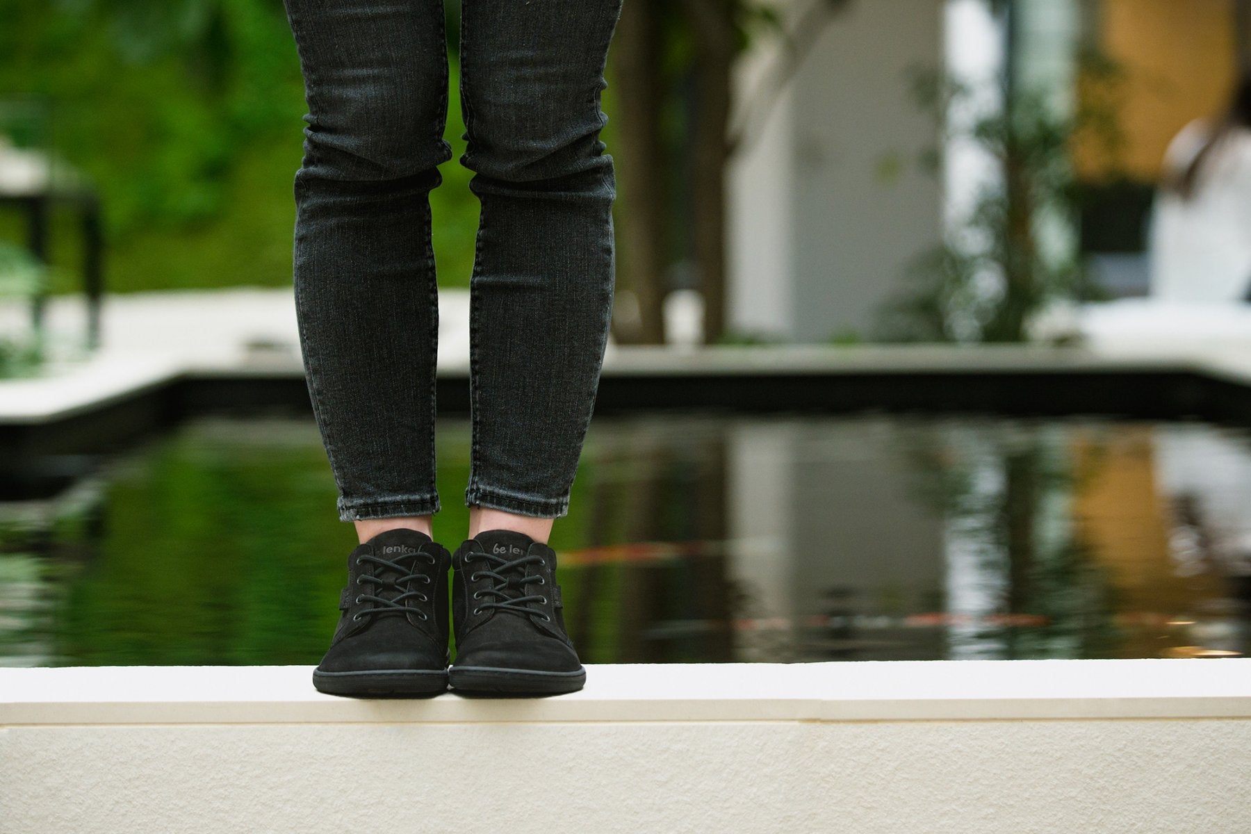 Barefoot Shoes for Men & Women | Be Lenka Synergy All Black - Comfortable Minimalist Footwear for Running, Hiking & Everyday Wear
