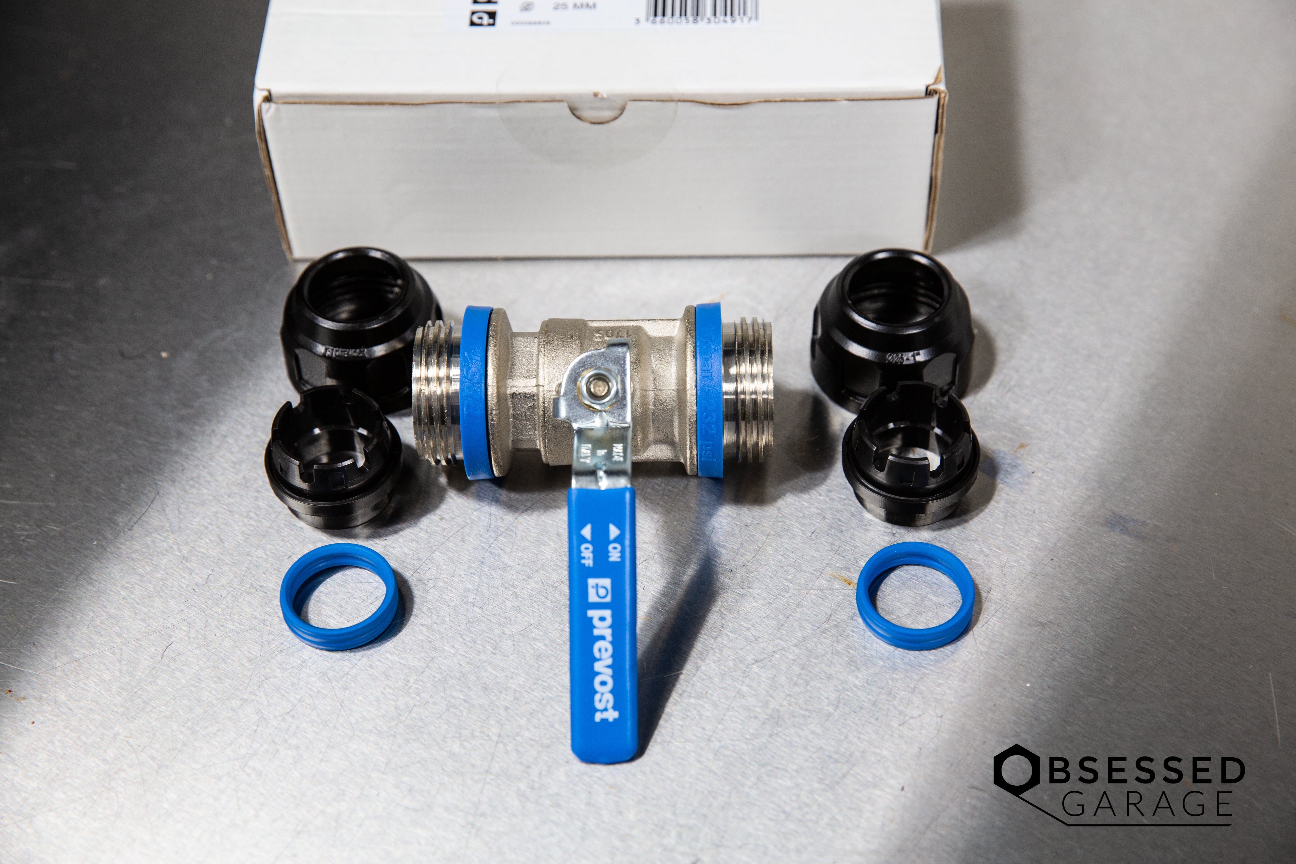 Prevost Piping Kit for CR Spotless Wall Mounted System - Water Filtration Accessory for Spot-Free Car Washing & RV Cleaning