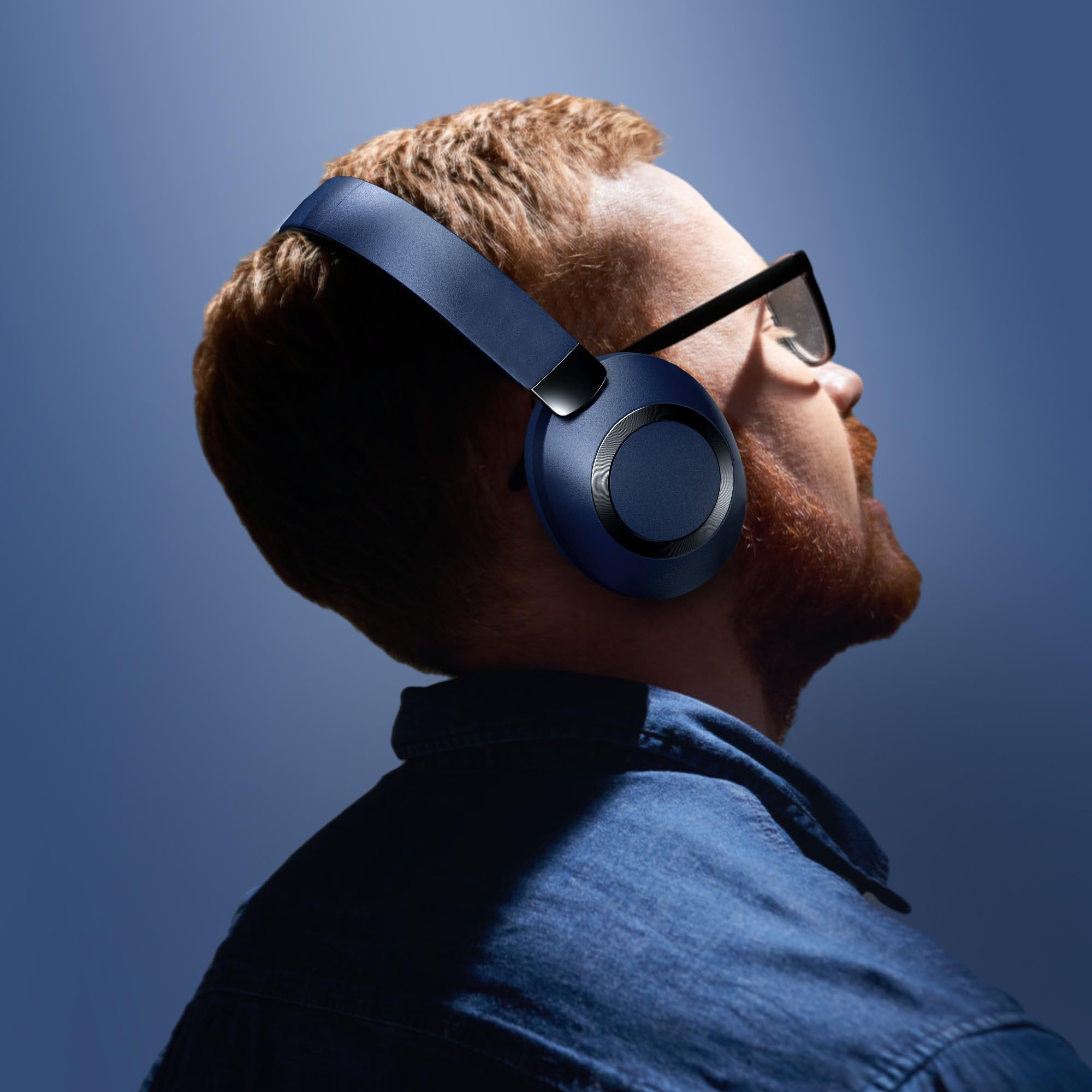 Best Wireless Bluetooth Headphones with 100H Playtime & Active Noise Cancelling | Over-Ear Headphones with Deep Bass & Fast Charging | Built-in Mic for Calls | Perfect for Travel, Workouts & Home Office Use