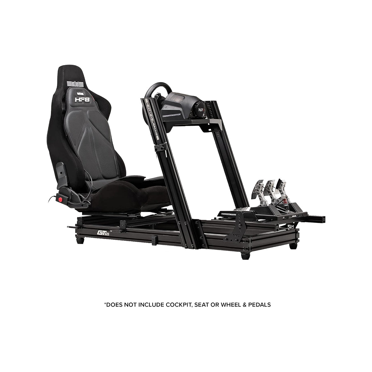 Next Level Racing HF8 Haptic Feedback Gaming Pad - Immersive 4D Vibration for PC & Console Gaming - Perfect for Racing, Flight & Action Games
