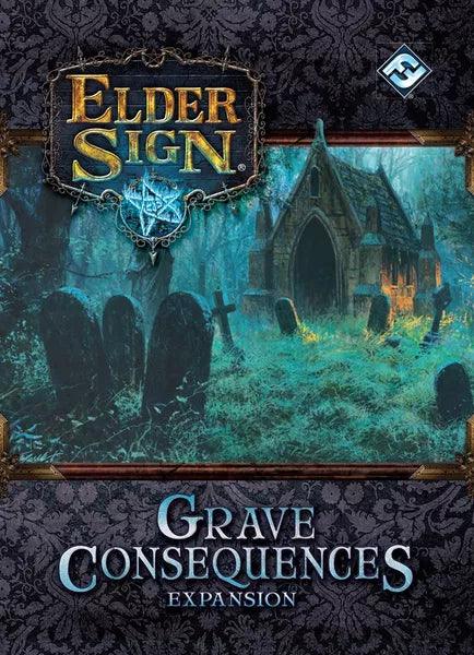 Elder Sign: Grave Consequences - Horror Board Game for Adults | Lovecraftian Strategy Game | Perfect for Game Nights & Halloween Parties