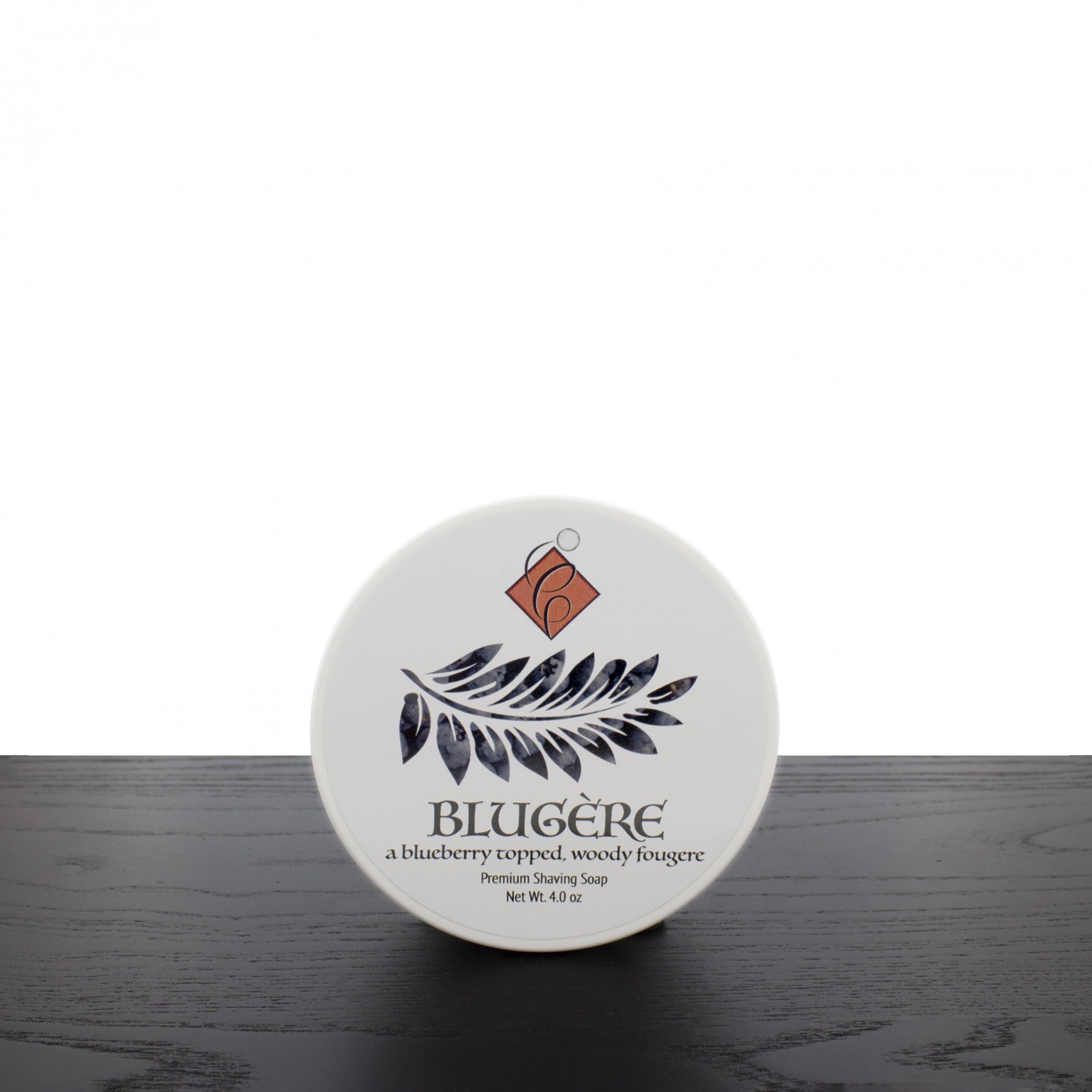 Premium Shaving Soap by Catie's Bubbles - Blugere Scent, 4oz - Luxury Wet Shaving Cream for Men, Smooth & Moisturizing Lather - Perfect for Daily Grooming & Beard Care Routine