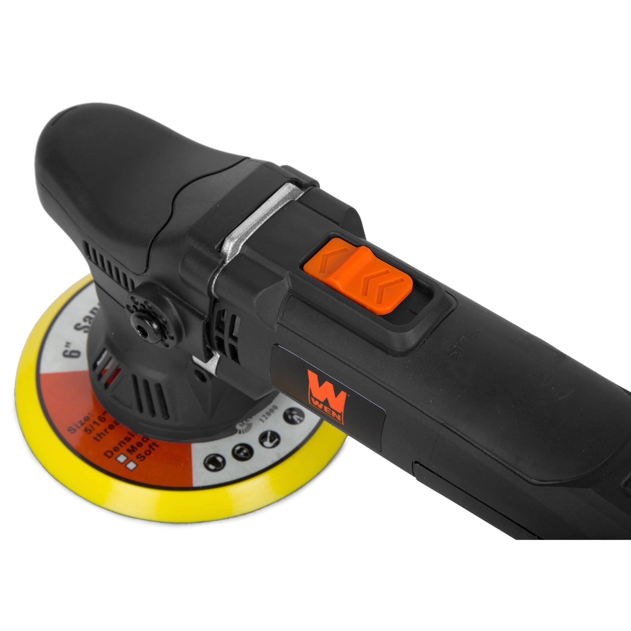 WEN AA6095 6-Inch 5.5-Amp Professional Dual Action Polisher with 9mm Throw - Perfect for Car Detailing, Boat Polishing & Surface Restoration