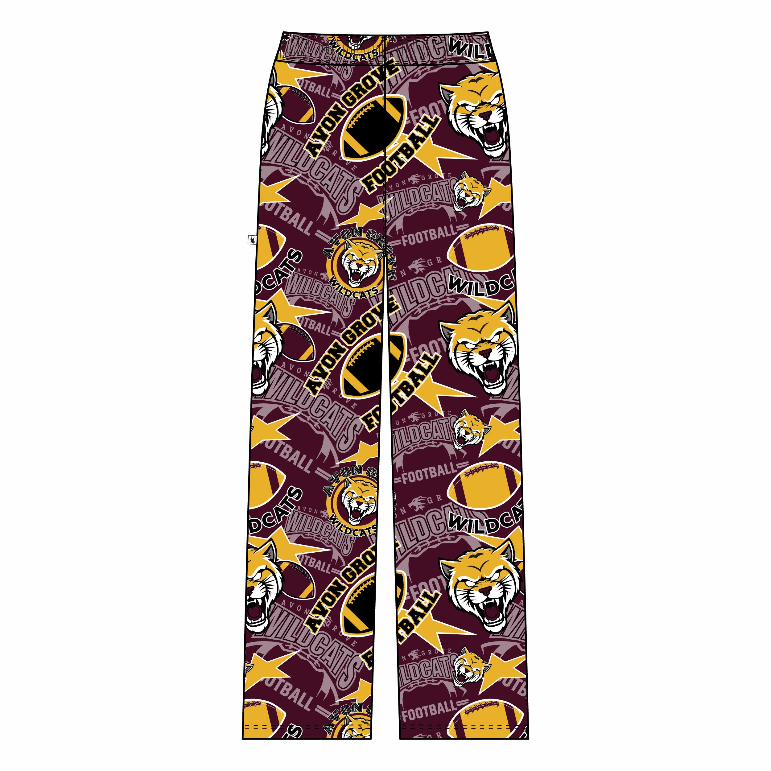 Avon Grove Football Lounge Pants for Youth & Adults - Comfortable & Stylish Casual Wear for Home, Games & Relaxation