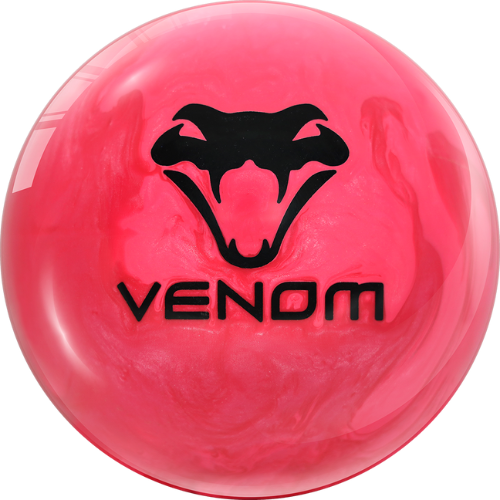 Motiv Hyper Venom Bowling Ball - High Performance Reactive Resin for Strikes & Spares | Perfect for League Play & Tournaments