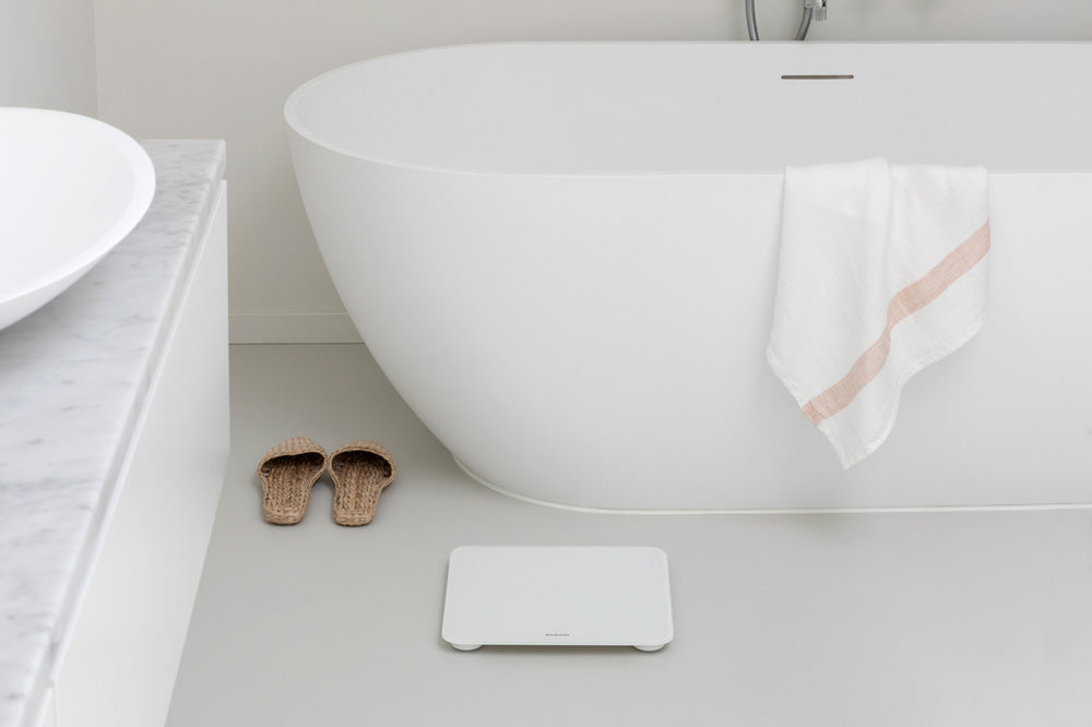 Digital Bathroom Scale - Smart Body Weight Scale with Bluetooth, High Precision BMI Tracking - Perfect for Home Fitness & Health Monitoring