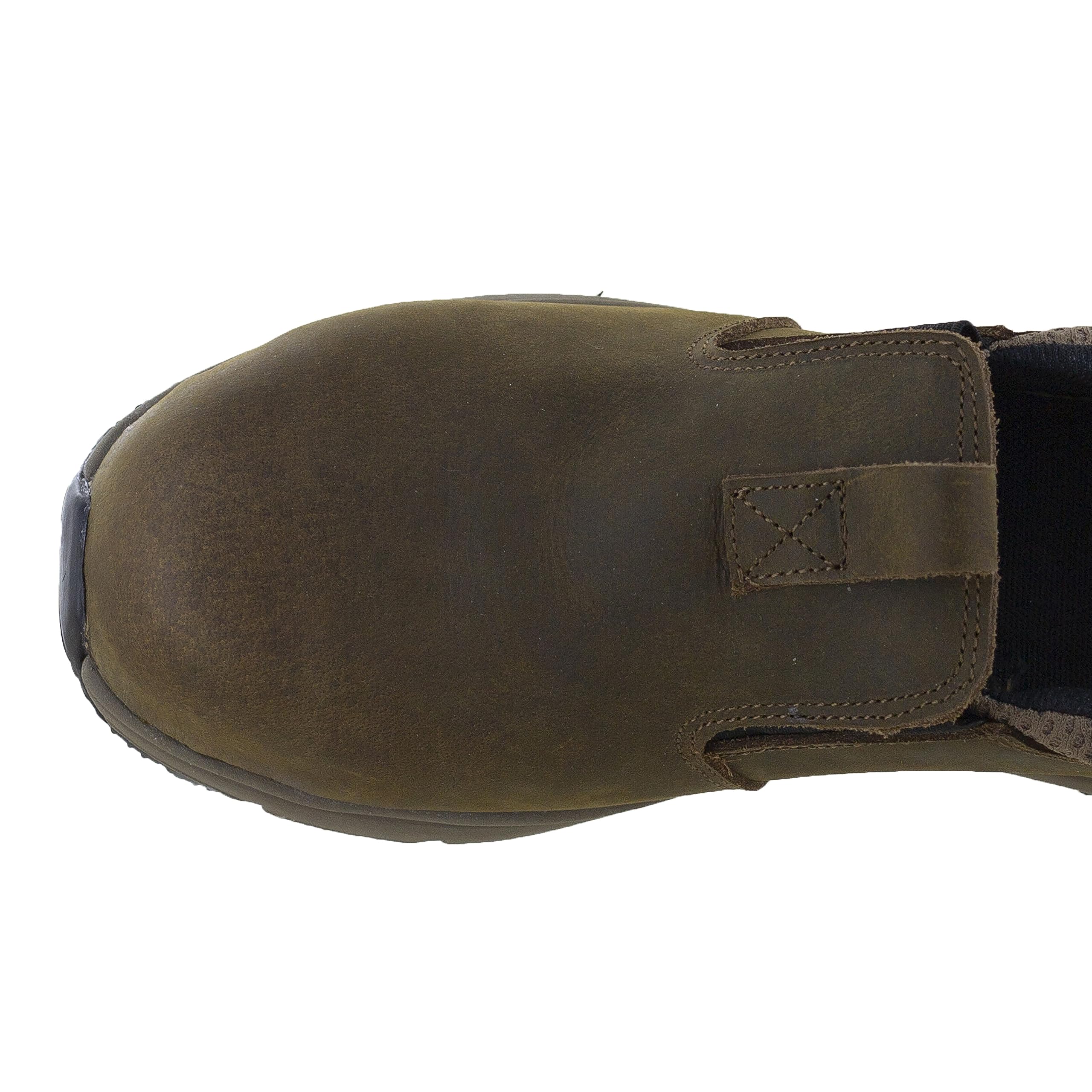 Northside Men's Thomason Slip-On Work Shoes - Memory Foam Comfort, Carbon Safety Toe, Slip & Oil Resistant, Anti-Static - Perfect for Construction, Warehouse & Industrial Work