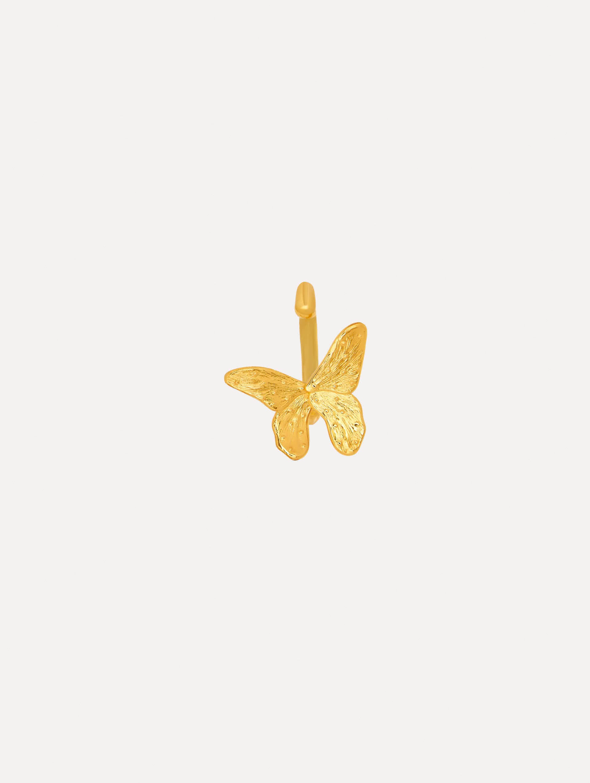 Butterfly Ring P25J404 - Elegant Gold-Tone Fashion Jewelry for Women - Perfect for Parties, Weddings & Everyday Wear