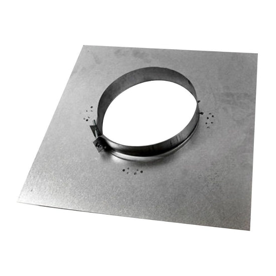 Superior Secure Vent Support Plate SV4.5SP - Heavy Duty HVAC Ventilation Bracket for Home & Commercial Use - Perfect for Air Duct Systems, Dryer Vents & Roof Exhausts
