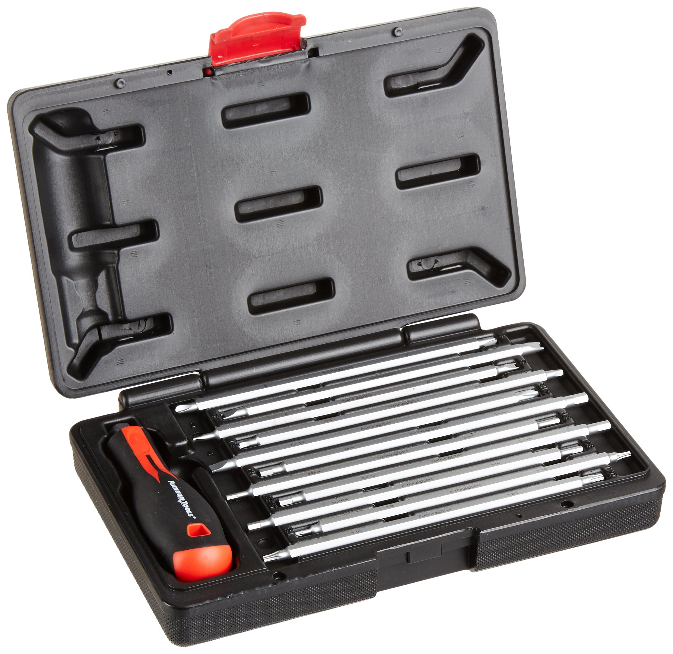 Platinum Tools 19105 22-in-1 Security Screwdriver Kit with Magnetic Tips - Precision Repair Tool for Electronics, Phones, Laptops, and Small Appliances - Ideal for IT Professionals and DIY Enthusiasts