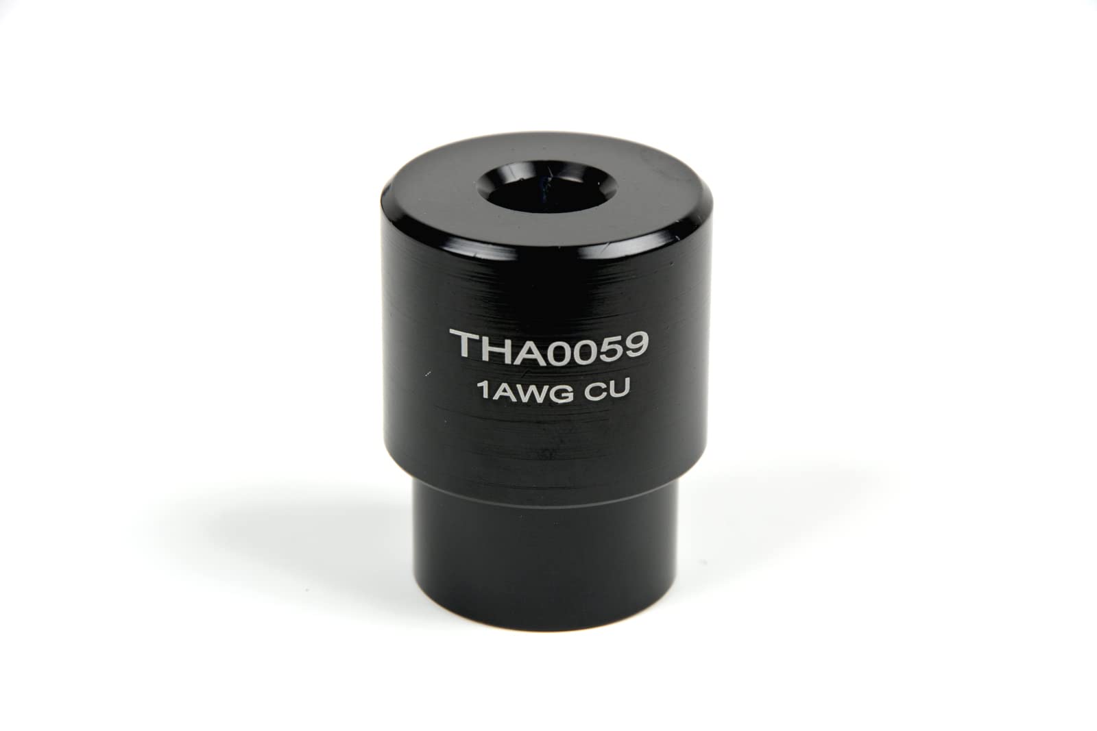 TEMCo THA059 Cable Stripper Bushing for 1AWG THHN/XHHW Wire - Professional Electrical Tool for Stripping Insulation from Large Gauge Cables (Ideal for Electricians, Industrial Wiring & DIY Projects)