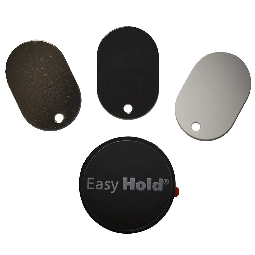 EasyHold Magnetic Cell Phone Holder - Universal Mount for All Phone Sizes (iPhone & Android) - Strong Adhesive for Desk, Wall & Car Dashboard - Perfect for Home Office, Kitchen & Road Trips