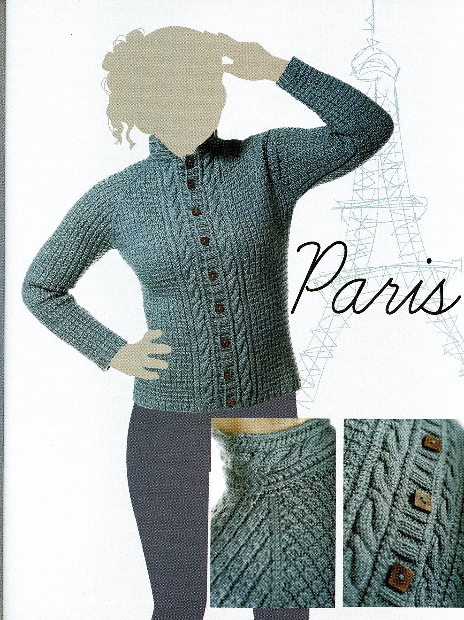 Silhouette - Mission Falls Knitting Pattern Book for Sweaters & Scarves | DIY Knitting Projects for Beginners & Advanced Crafters | Perfect for Home Crafting & Gift Making