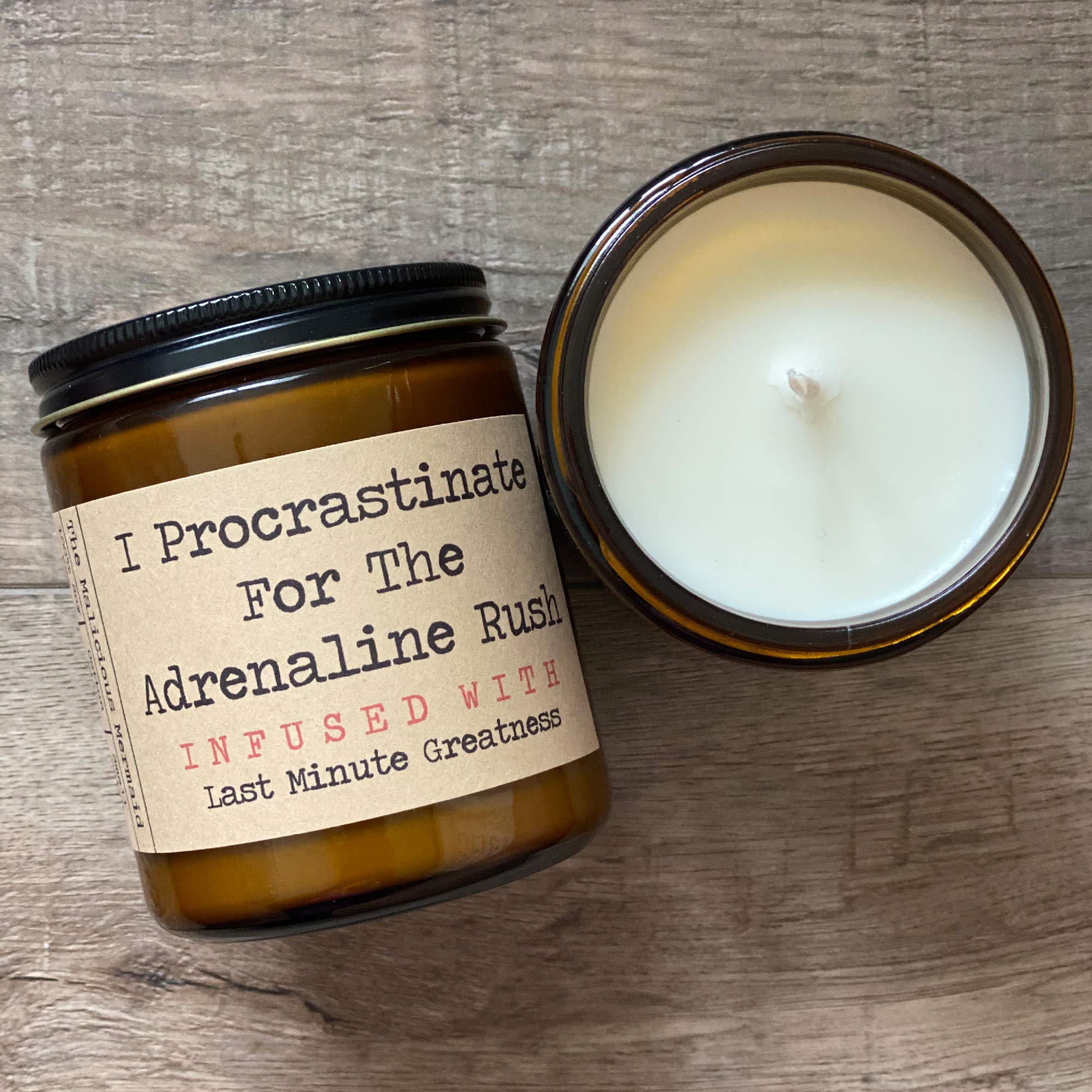 Premium Soy Candle - The Malicious Mermaid Scented Jar Candle | Made in USA | Snarky Candles for Women & Men | Stress Relief & Home Decor | Perfect for Relaxation, Gifts & Aromatherapy