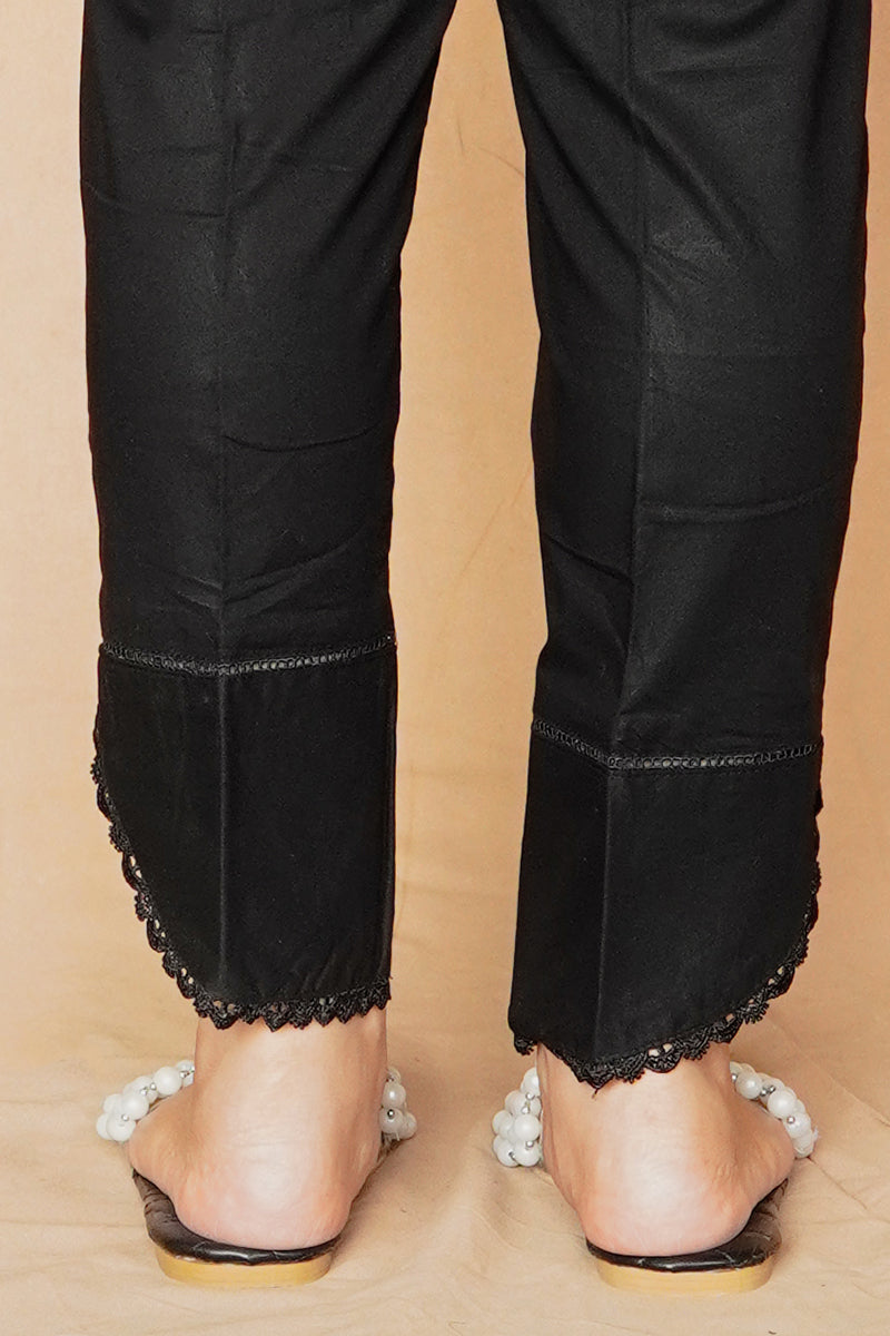 Lacey Fitted Pants for Women - Stretchy High Waist Skinny Trousers - Office Work & Casual Outfits