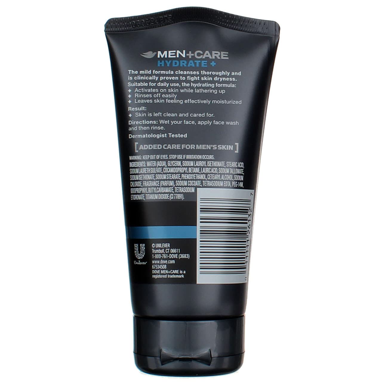 Dove Men+Care Hydrating Face Wash for Men, 5 Oz (Pack of 3) - Deep Cleansing & Moisturizing Daily Facial Cleanser for Dry Skin - Perfect for Morning & Night Skincare Routine