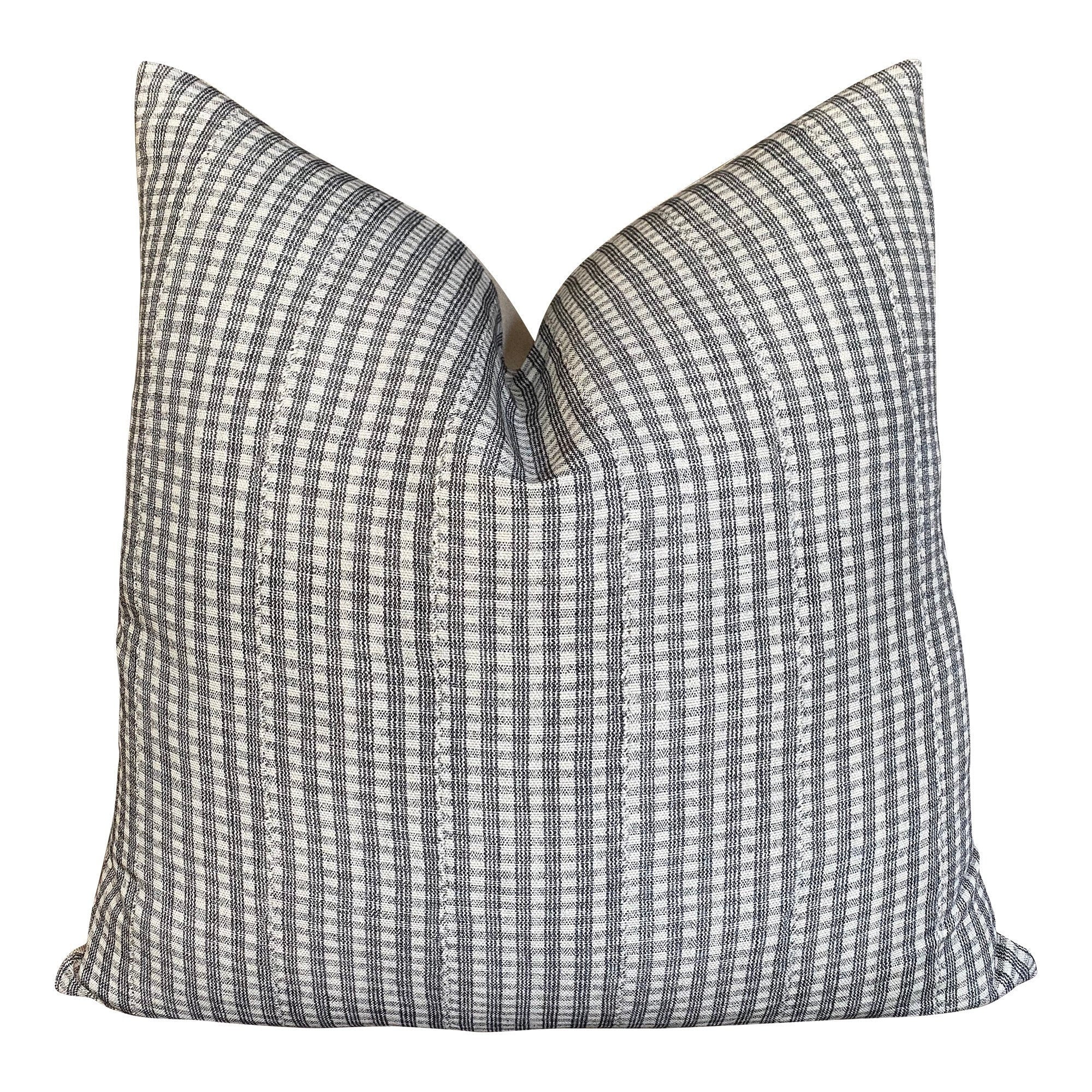 READY TO SHIP Designer Jennifer Shorto Kan Streams in Rock Pillow Cover - Luxury Decorative Throw Pillow Case for Living Room, Bedroom & Sofa Decor