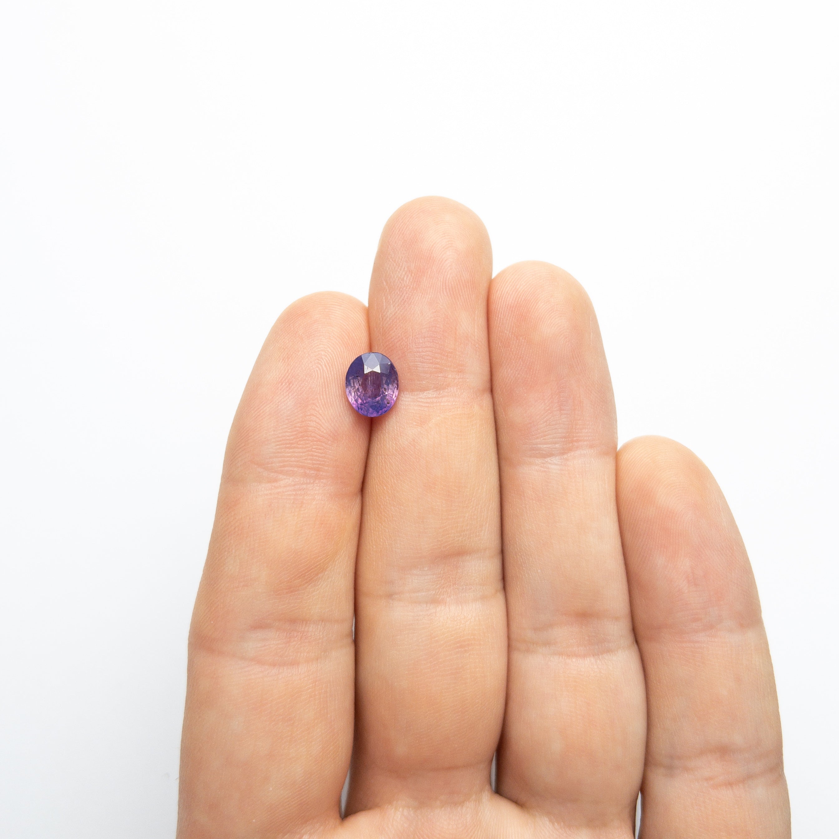 2.70ct Oval Brilliant Blue Sapphire Gemstone - 8.53x7.23x5.17mm Natural Loose Stone for Jewelry Making, Engagement Rings & Fine Jewelry