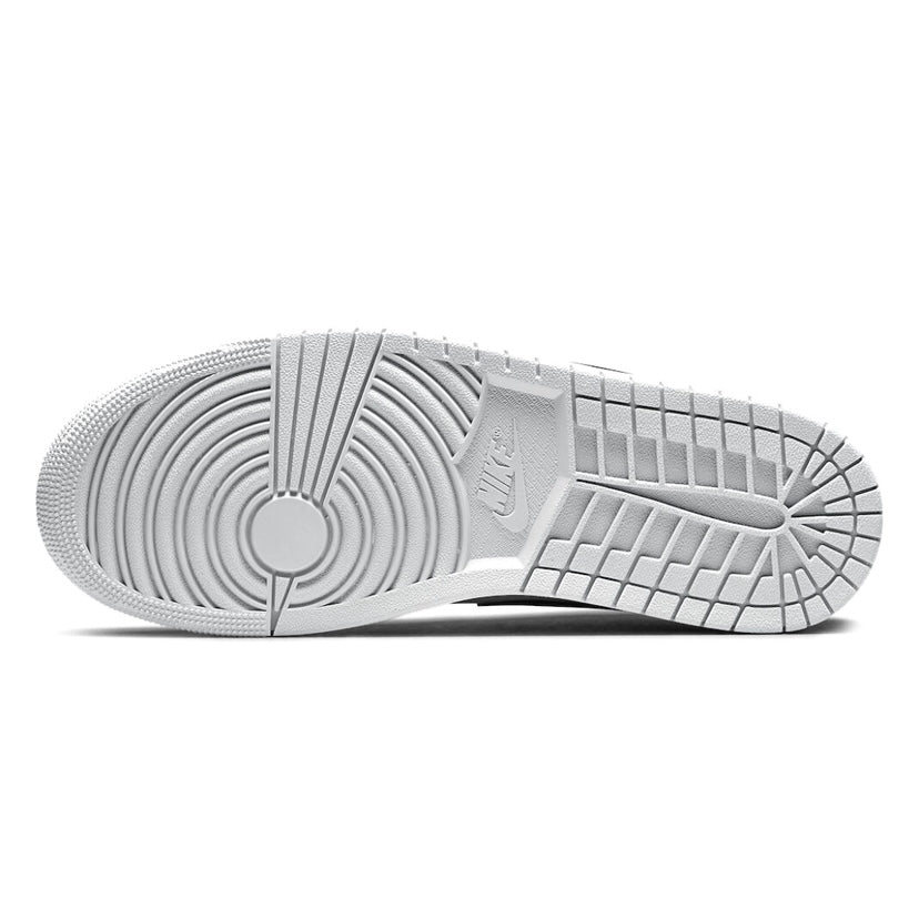 Air Jordan 1 Low Sneakers - Light Smoke Grey, Black & White Colorway - Men's Basketball Shoes for Casual Wear & Street Style