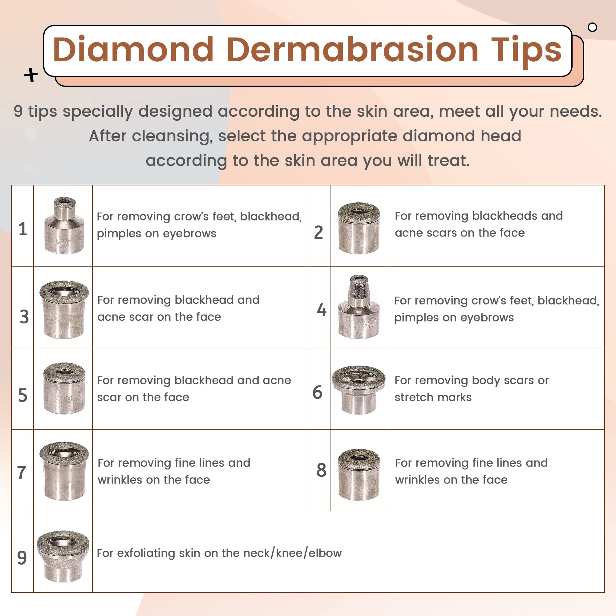 Professional Diamond Microdermabrasion Machine with Touch Screen for Facial Skin Care - 68cmHg Suction Power, Includes Spray Gun, 350 Cotton Filters, Tips & Wands - Perfect for Spa, Salon & At-Home Skin Rejuvenation Treatments
