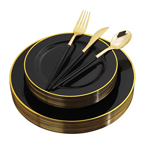 black and gold