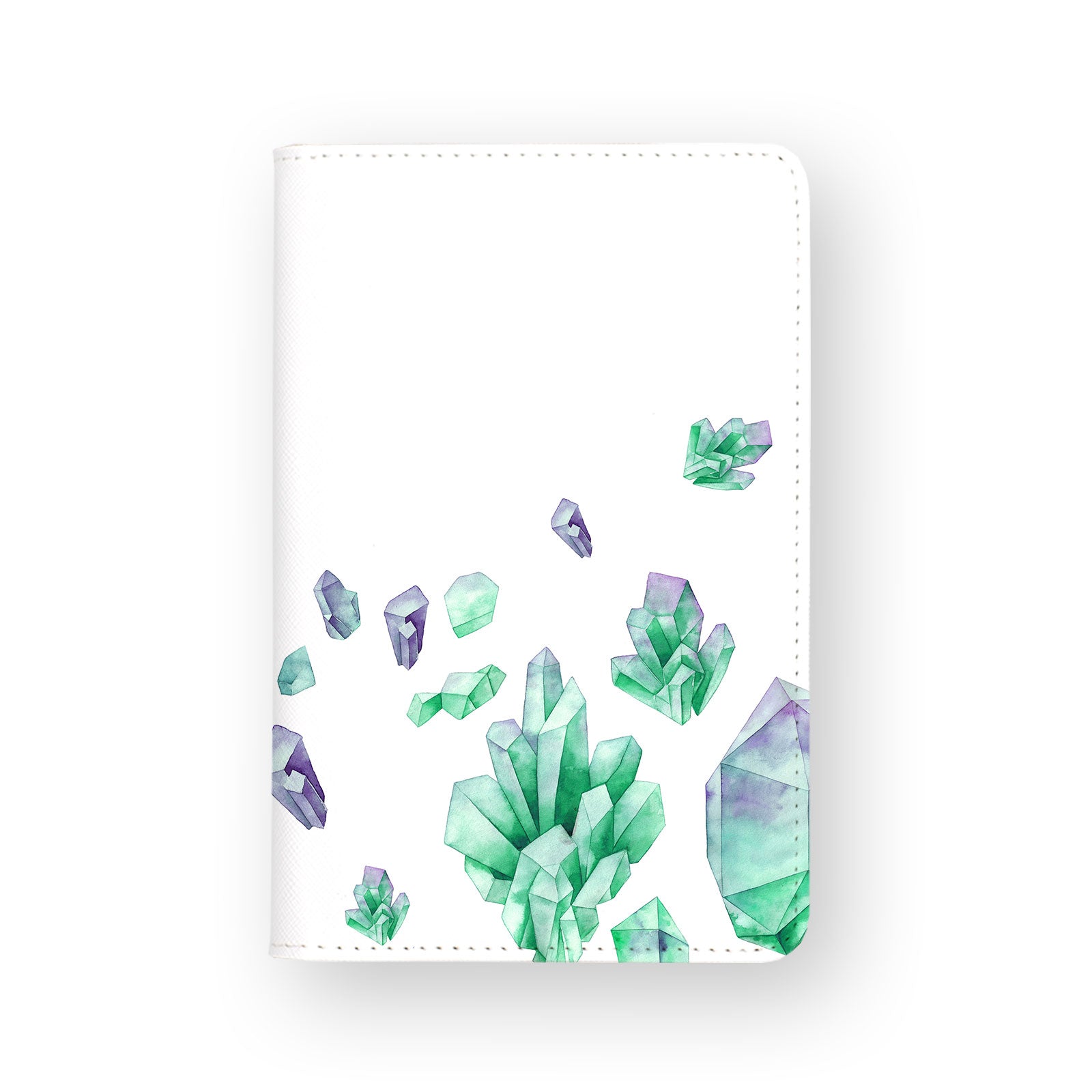 Elegant Crystal Diamond Travel Wallet for Women - RFID Blocking Passport Holder & Credit Card Organizer - Perfect for Airports, Vacations, and Business Trips