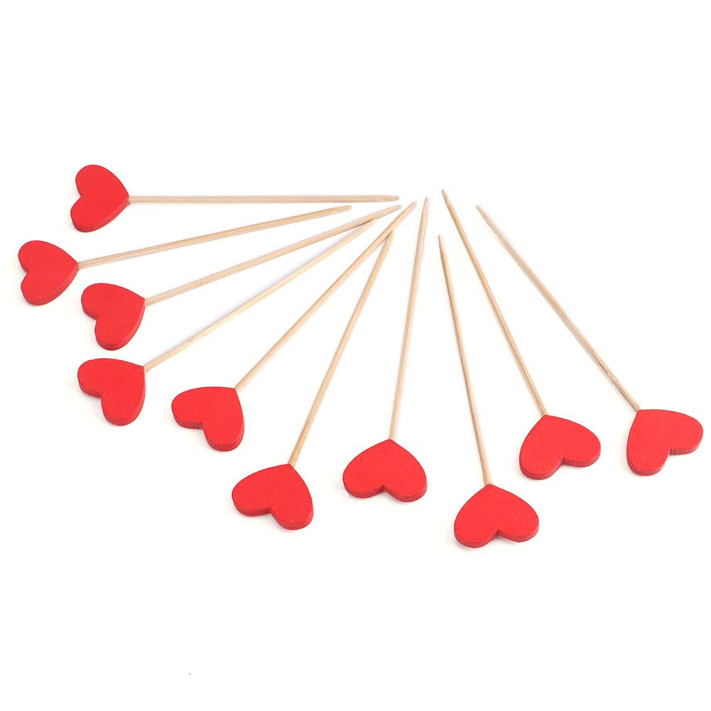 Heart-Shaped Plant Labels - Decorative Garden Price Tags for Flower Shops & Plant Name Tags | Perfect for Indoor/Outdoor Gardening, Nursery Organization & Gift Plant Identification