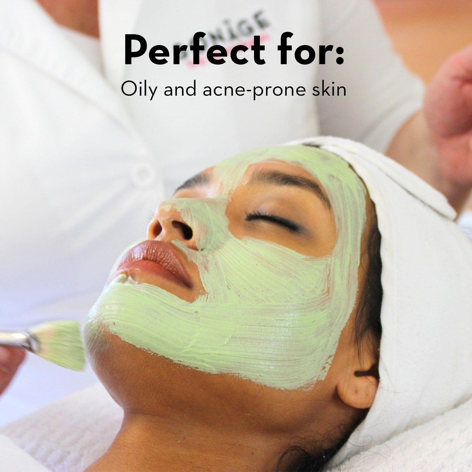 Tulsi Soothing Tri Clay Mask for Acne & Oily Skin - Organic Face Mask for Deep Cleansing & Pore Minimizing - Perfect for Spa Night & Self-Care Routine