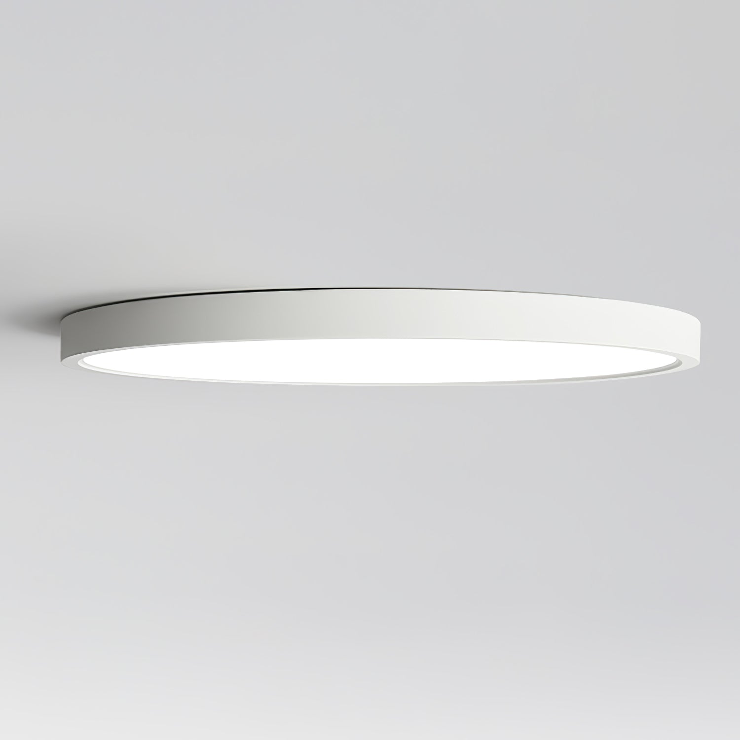 Ultra-Thin Round Acrylic Ceiling Light - Modern Minimalist Design for Living Room, Bedroom & Kitchen Lighting