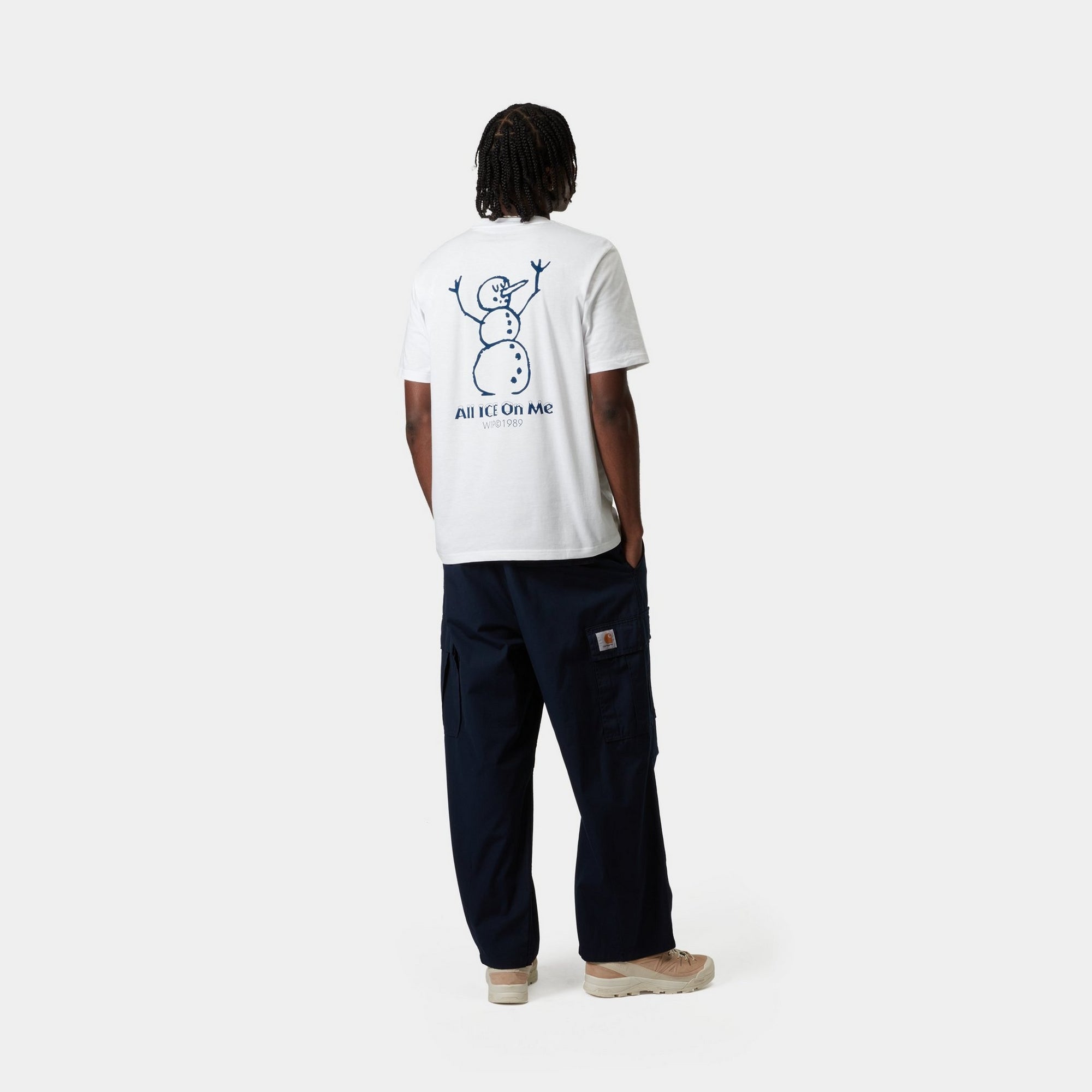 Premium White Ice T-Shirt for Men & Women | Soft Cotton Comfort Fit Tee | Perfect for Casual Wear, Gym, and Everyday Outfits