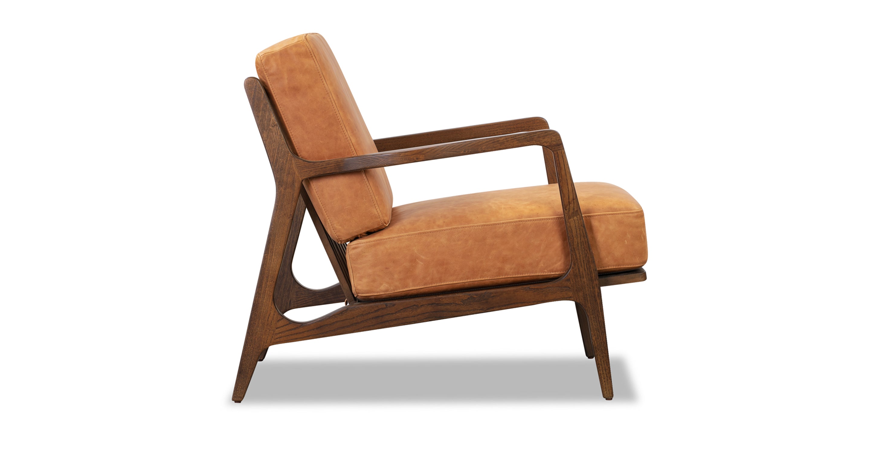 Premium Verity Genuine Leather Lounge Chair - Modern Comfort for Living Room, Office & Reading Nook - Perfect Relaxation & Stylish Home Decor