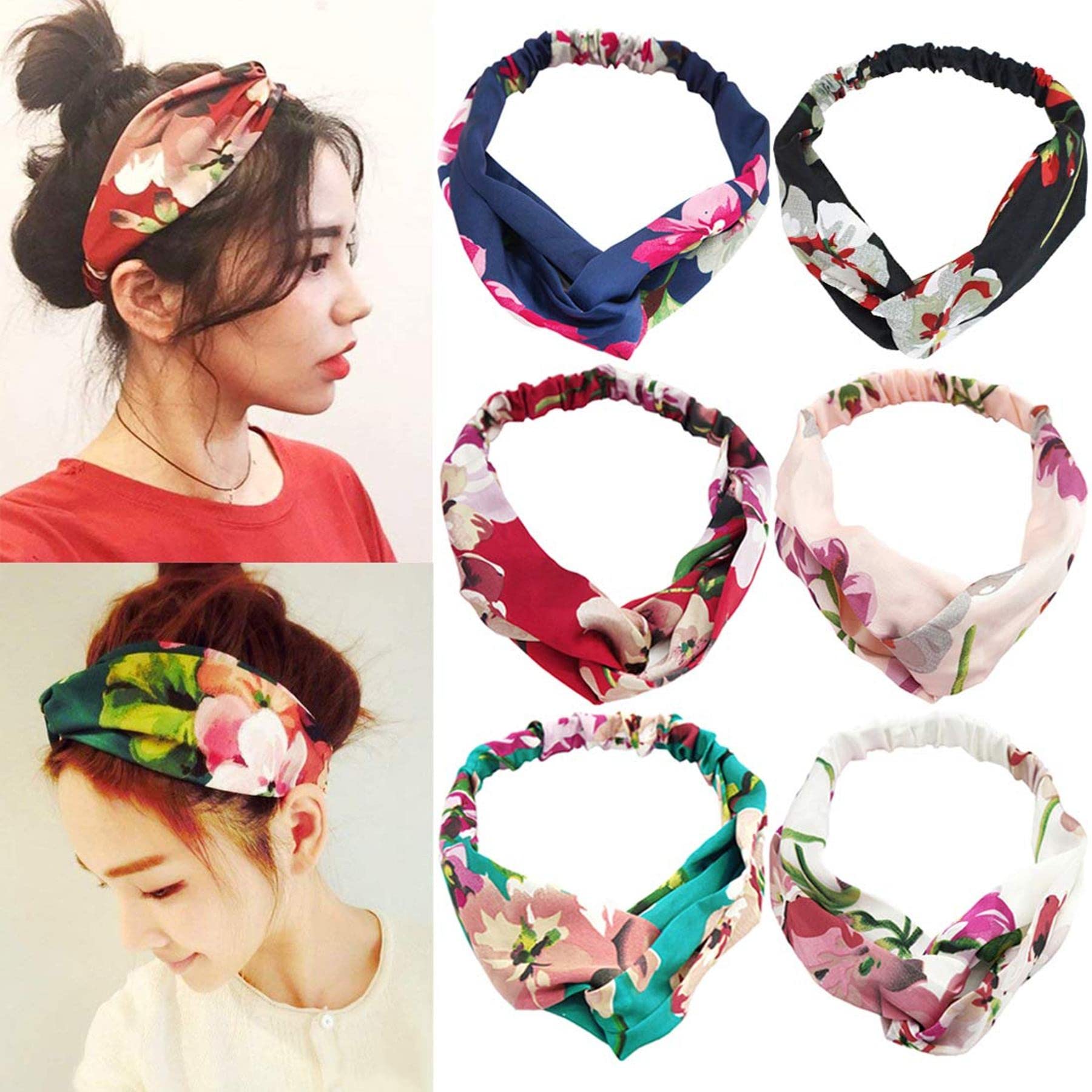 Snowpearl 30-Piece Stylish Hair Accessories Set - Bobby Pins, Satin Scrunchies, Spiral Bands, Gold Clips, Headbands & Claw Clips for Women & Girls | Perfect for School, Work, Parties & Everyday Styling