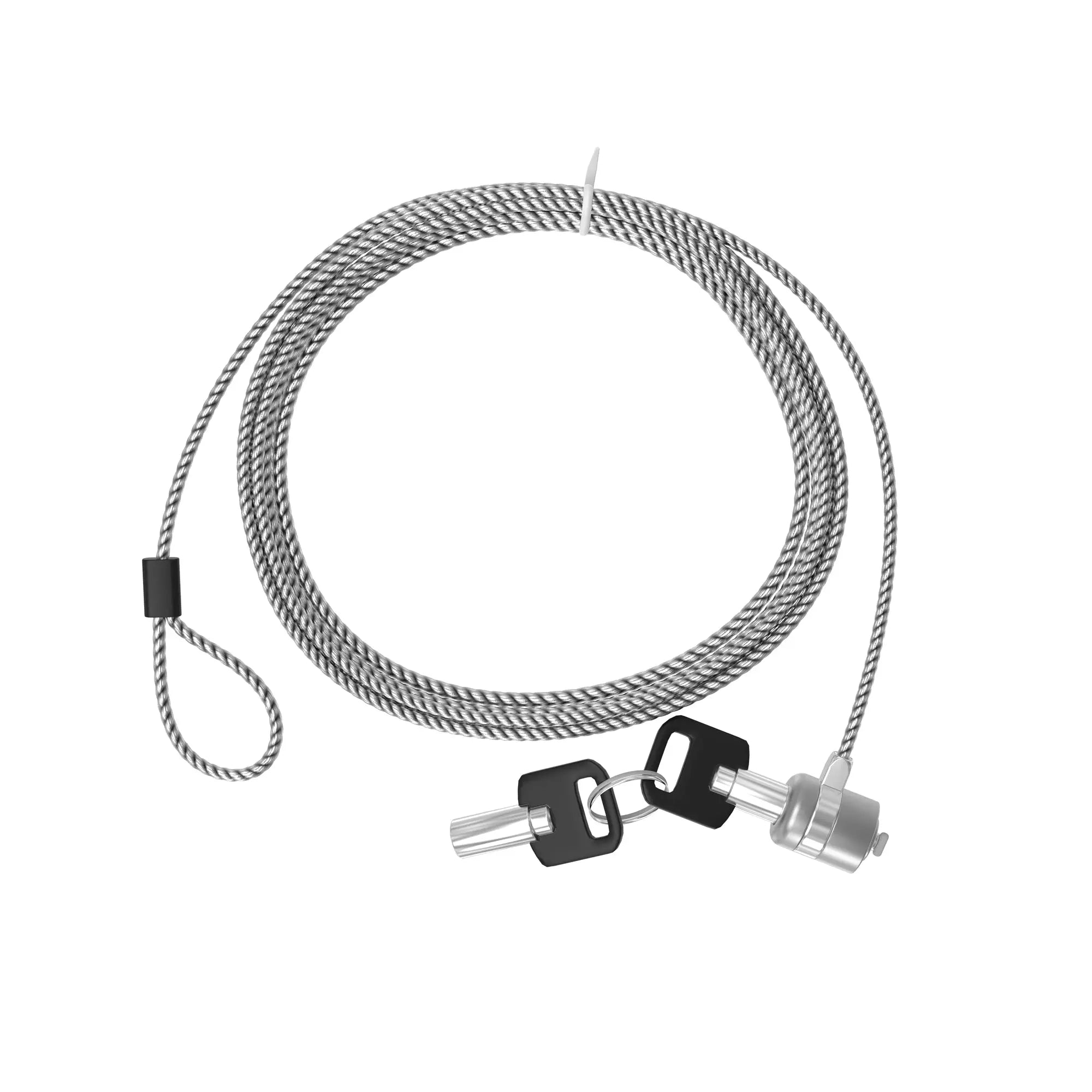 3.8' Galvanized Steel Cable Lock - Secure Add-On for CTA Mounts | Perfect for Bike Racks, Trailers & Outdoor Equipment Protection