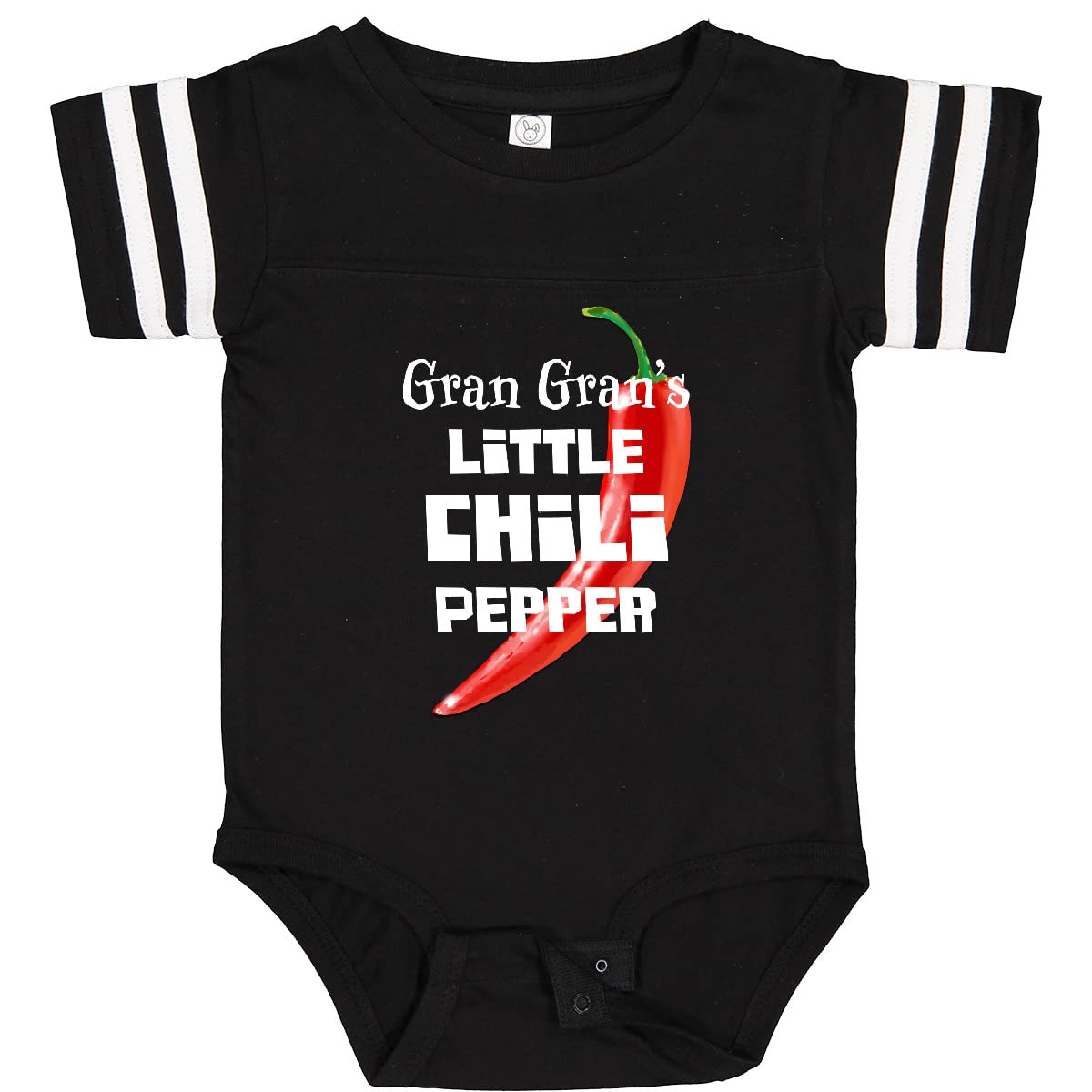Inktastic Gran Gran's Little Chili Pepper Baby Bodysuit - Cute Infant Onesie for Boys & Girls - Perfect for Family Photos, Holidays & Everyday Wear