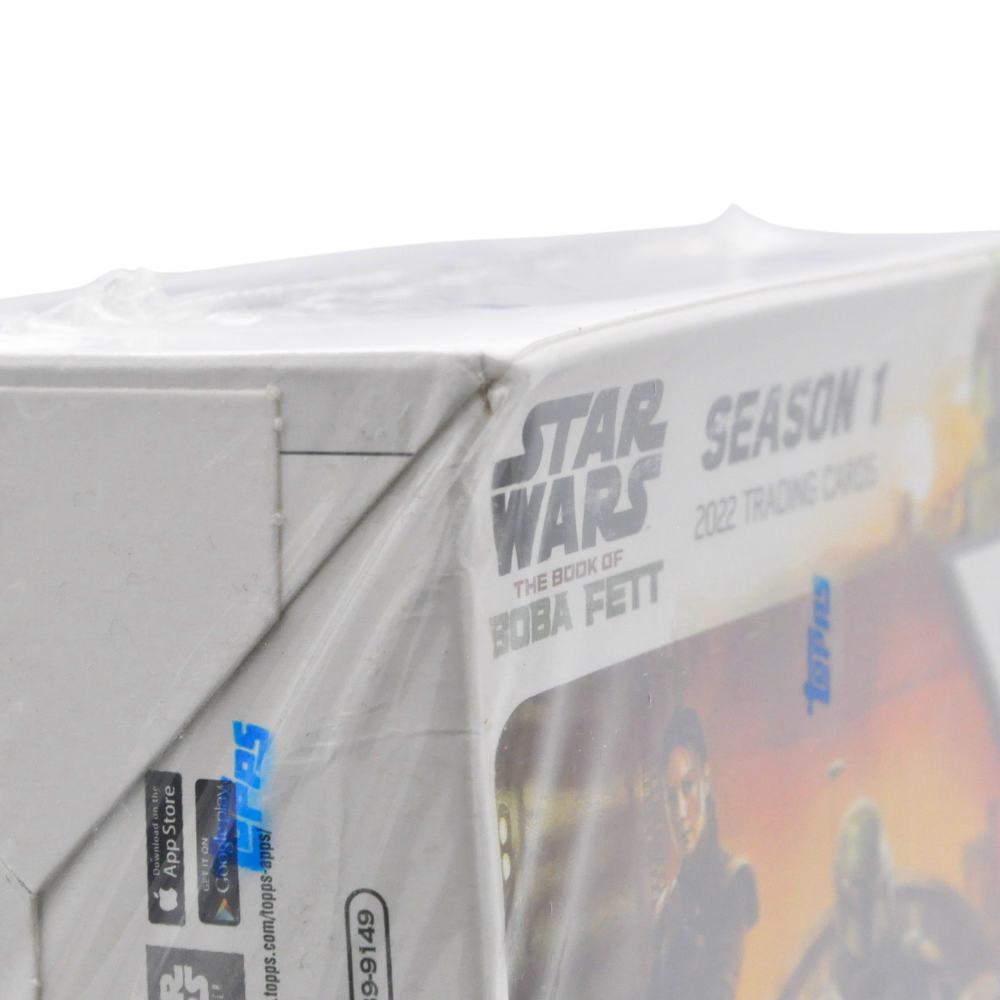2022 Topps The Book of Boba Fett Season 1 Trading Cards Sealed Blaster Box - Collectible Star Wars Memorabilia for Fans & Card Game Enthusiasts