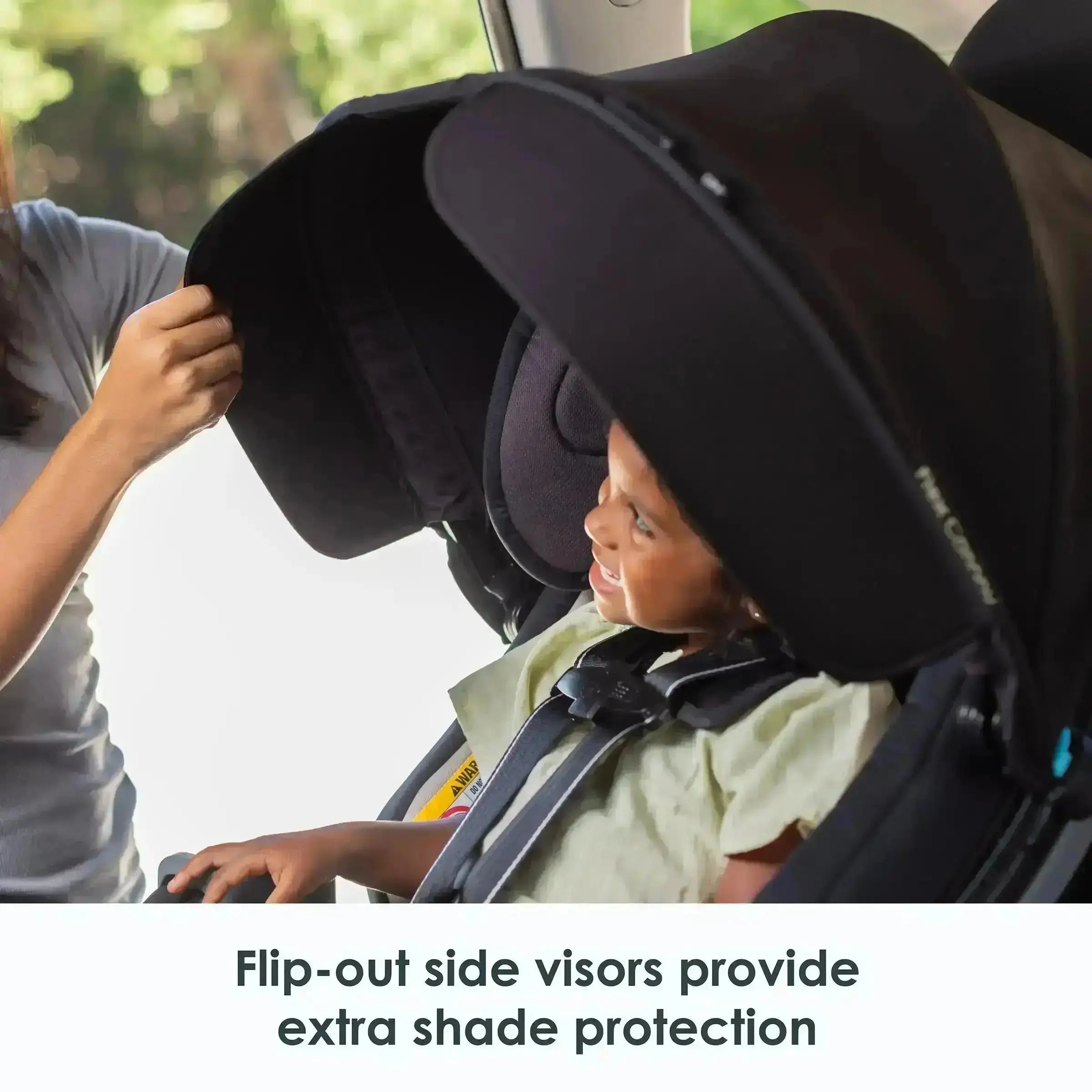 Cover Me™ 4-in-1 Convertible Car Seat for Toddlers & Infants - Desert Blue (Walmart Exclusive) | Safe Rear-Facing & Forward-Facing | Perfect for Travel & Daily Commute