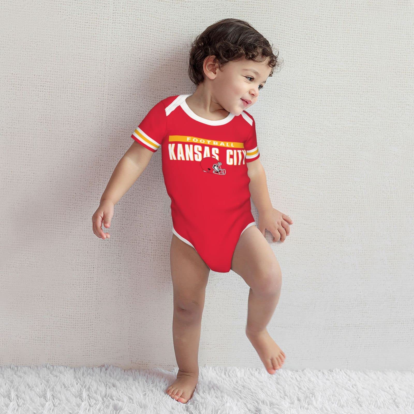 Customized Baby Clothes Set - 100% Cotton Personalized Baby Suit with Name & Number - Perfect for Newborn Gifts, Christening, Birthday Parties & Photo Shoots