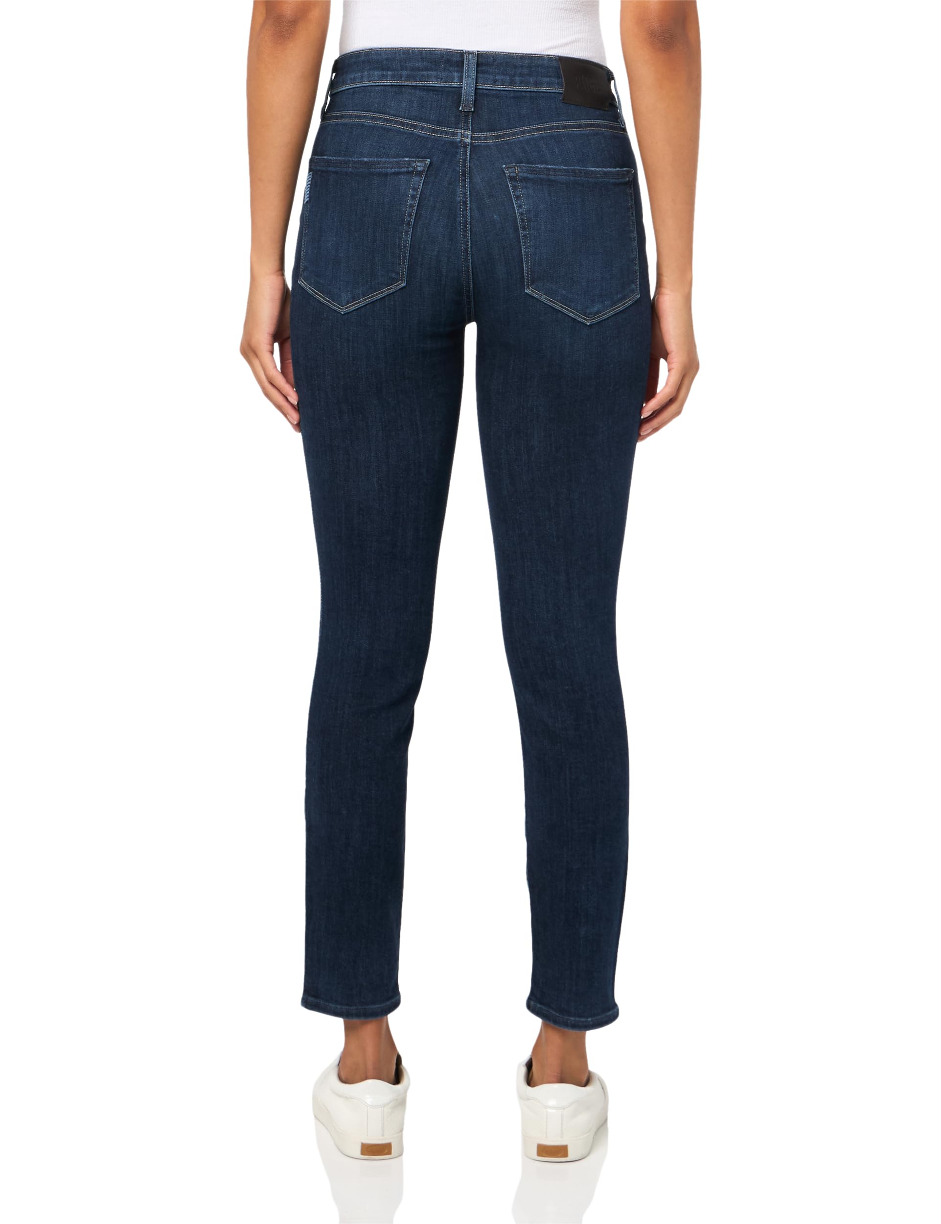 PAIGE Women's Bombshell Ankle Jeans - High Waist Skinny Stretch Denim Pants for Casual & Night Out | Perfect for Date Nights, Office Wear & Weekend Outfits