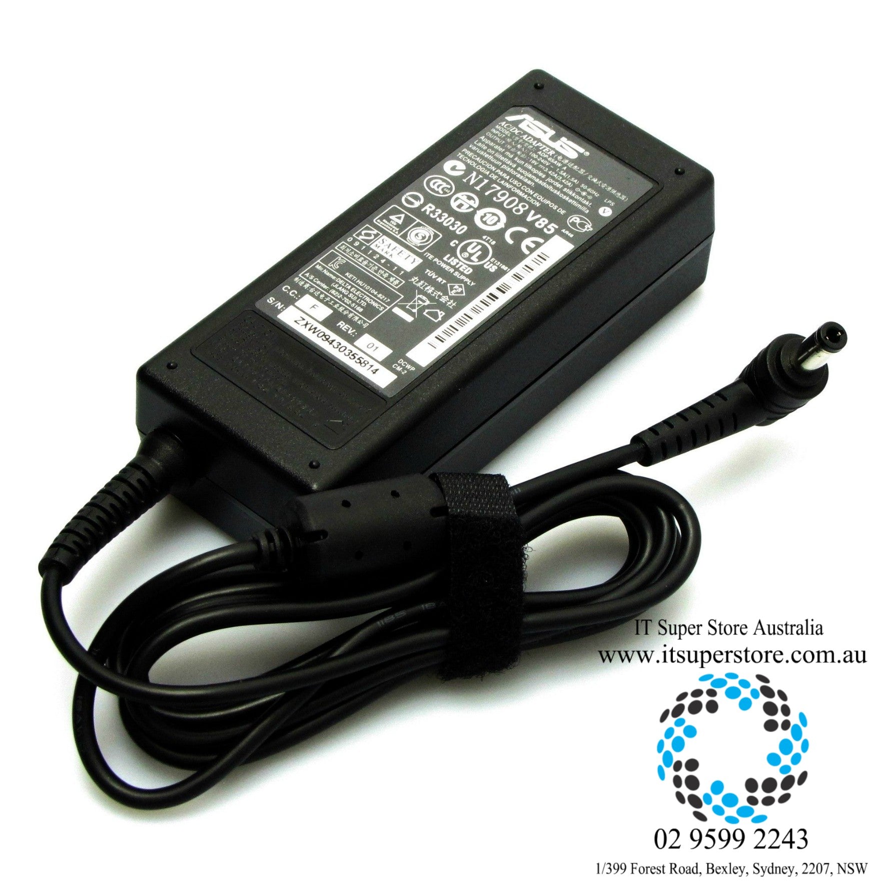 Original ASUS TP300L 65W Laptop Charger Power Adapter - Replacement for ASUS Transformer Book TP300L, Compatible for Home, Office & Travel Use