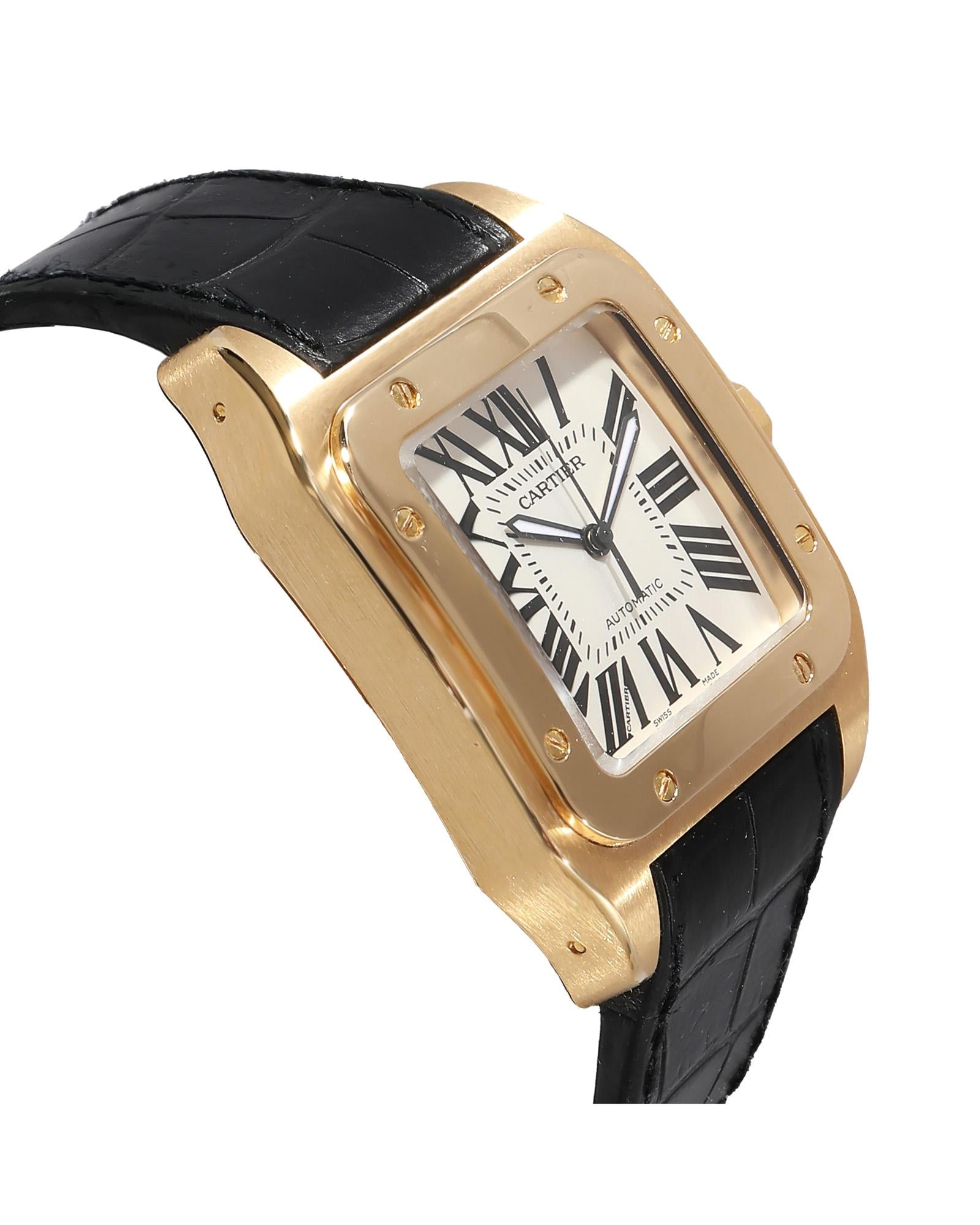 18K Yellow Gold Men's Luxury Watch - Elegant & Durable Timepiece for Business, Formal & Casual Wear