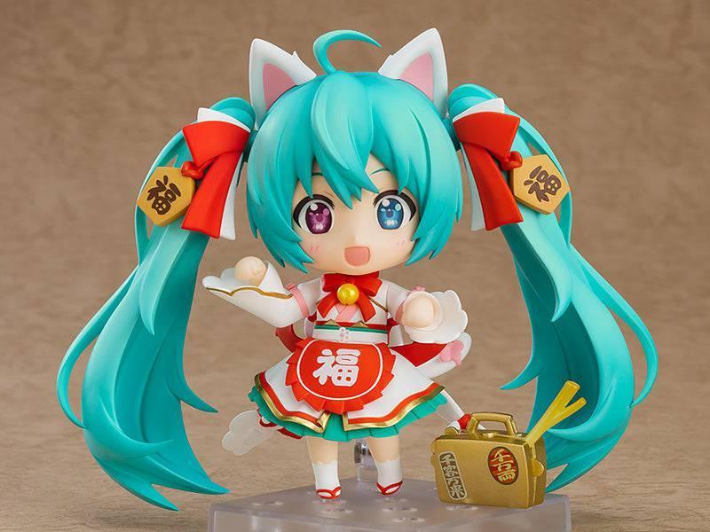 Hatsune Miku Nendoroid Figure - Character Vocal Series 01 Maneki Miku Version (1777) - Perfect for Anime Collectors & Vocaloid Fans Display