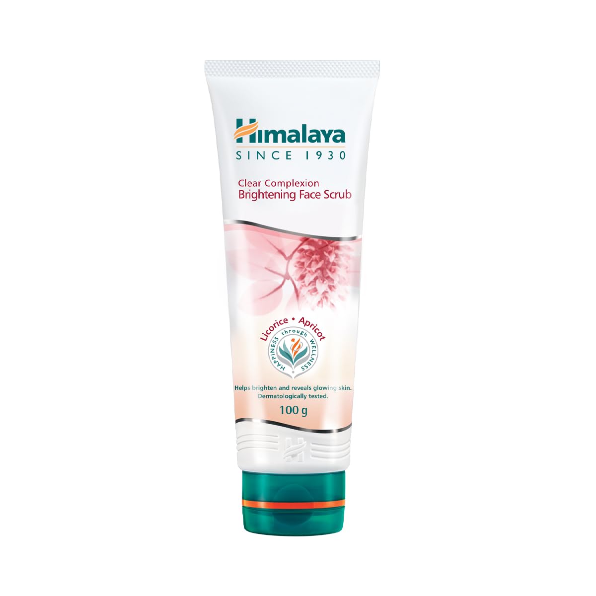 Himalaya Herbals Clear Complexion Whitening Face Scrub 100g - Exfoliating & Brightening Facial Cleanser for Glowing Skin | Perfect for Daily Skincare Routine & Acne Treatment